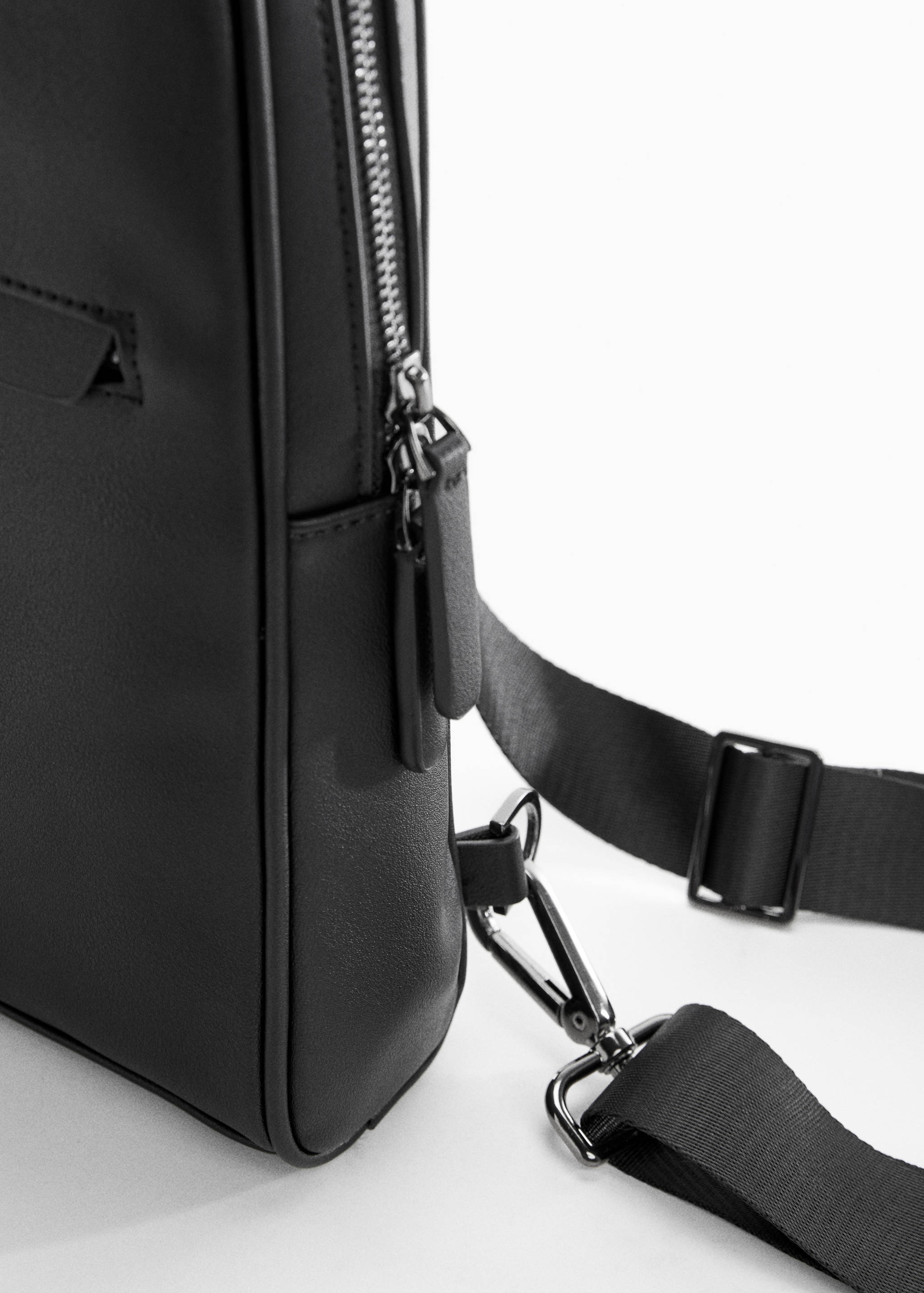 Leather-effect backpack - Details of the article 1