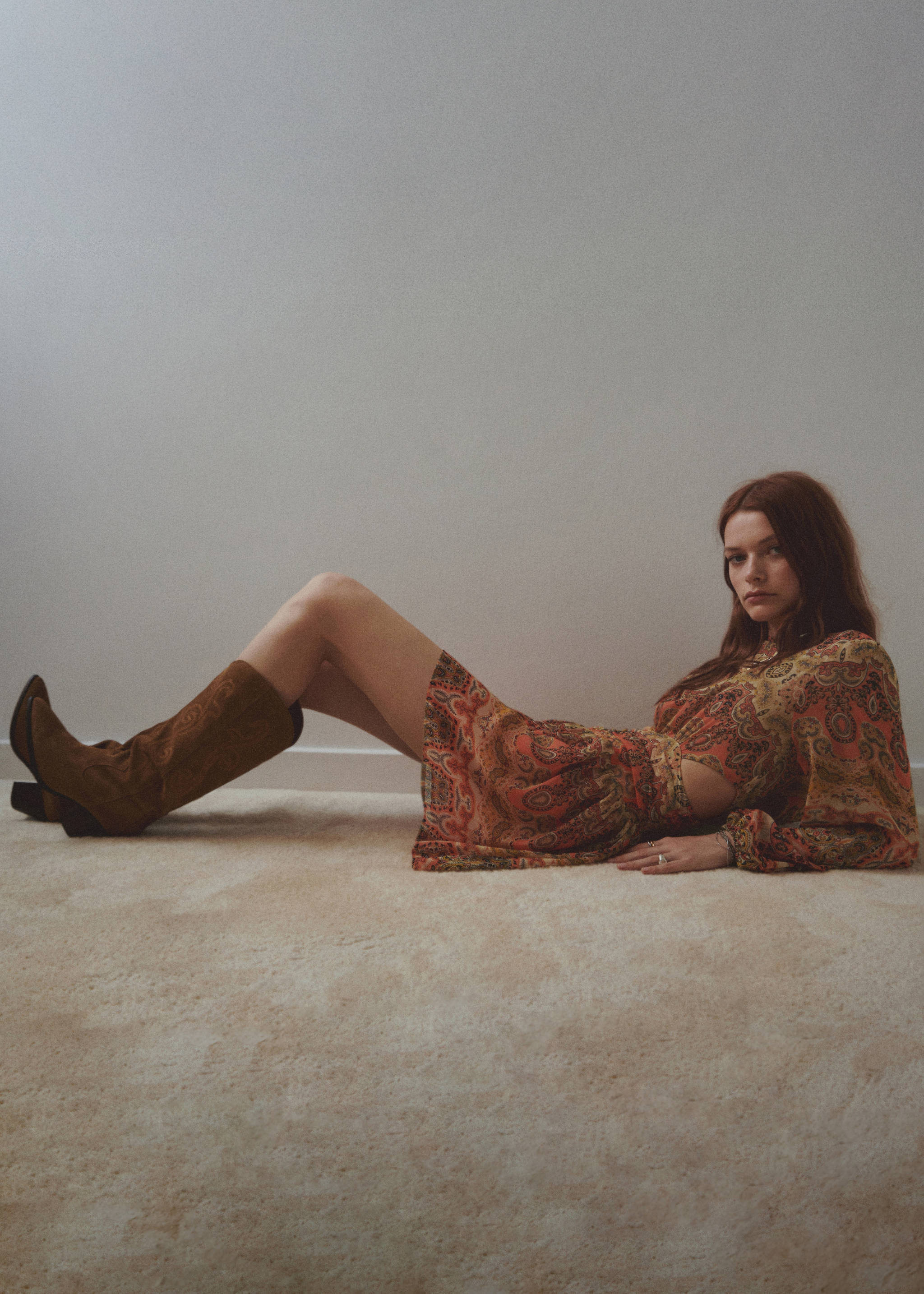 Cowboy leather boots - General plane