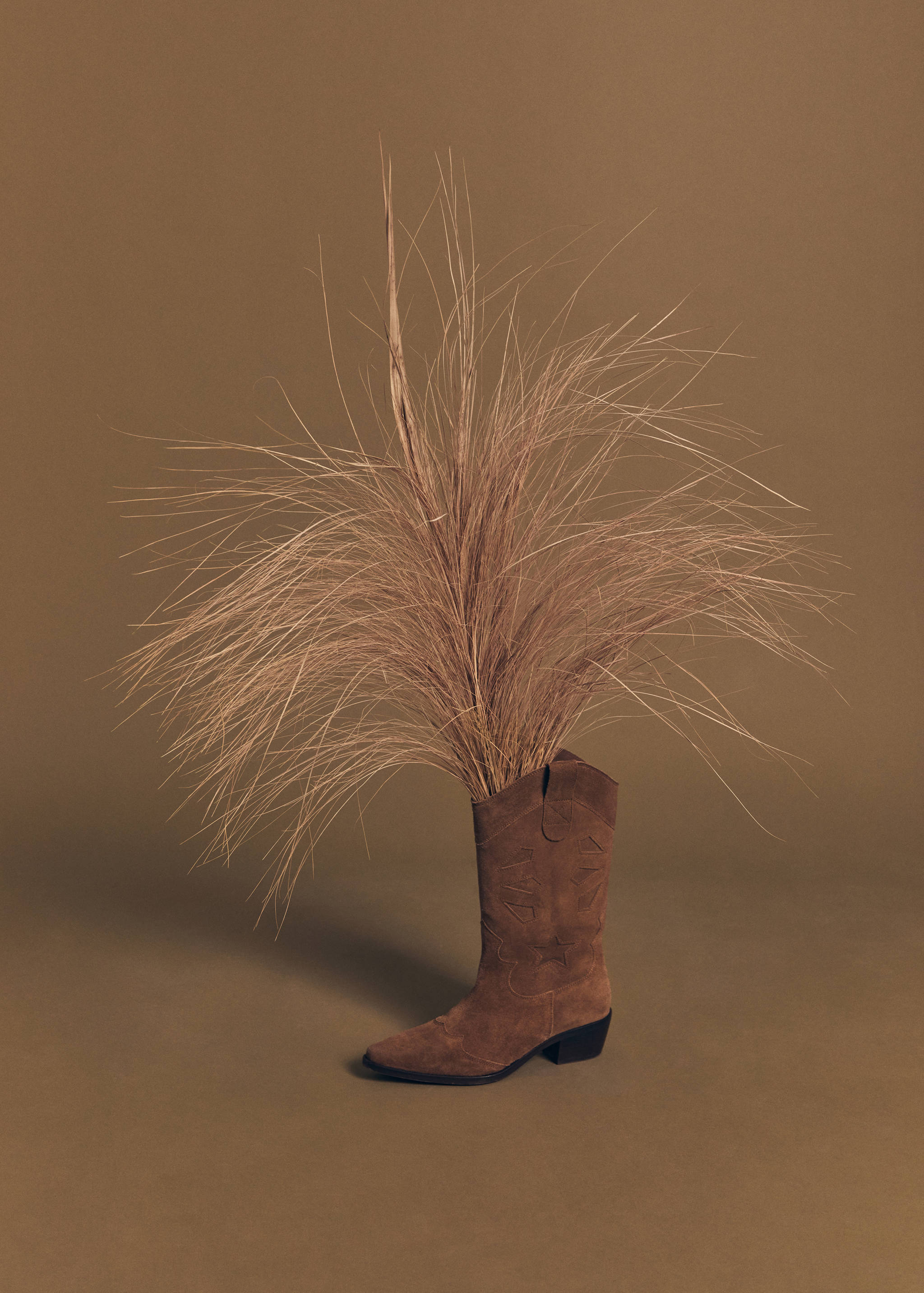 Kožené vysoké boty na podpatku - Detail zboží 6