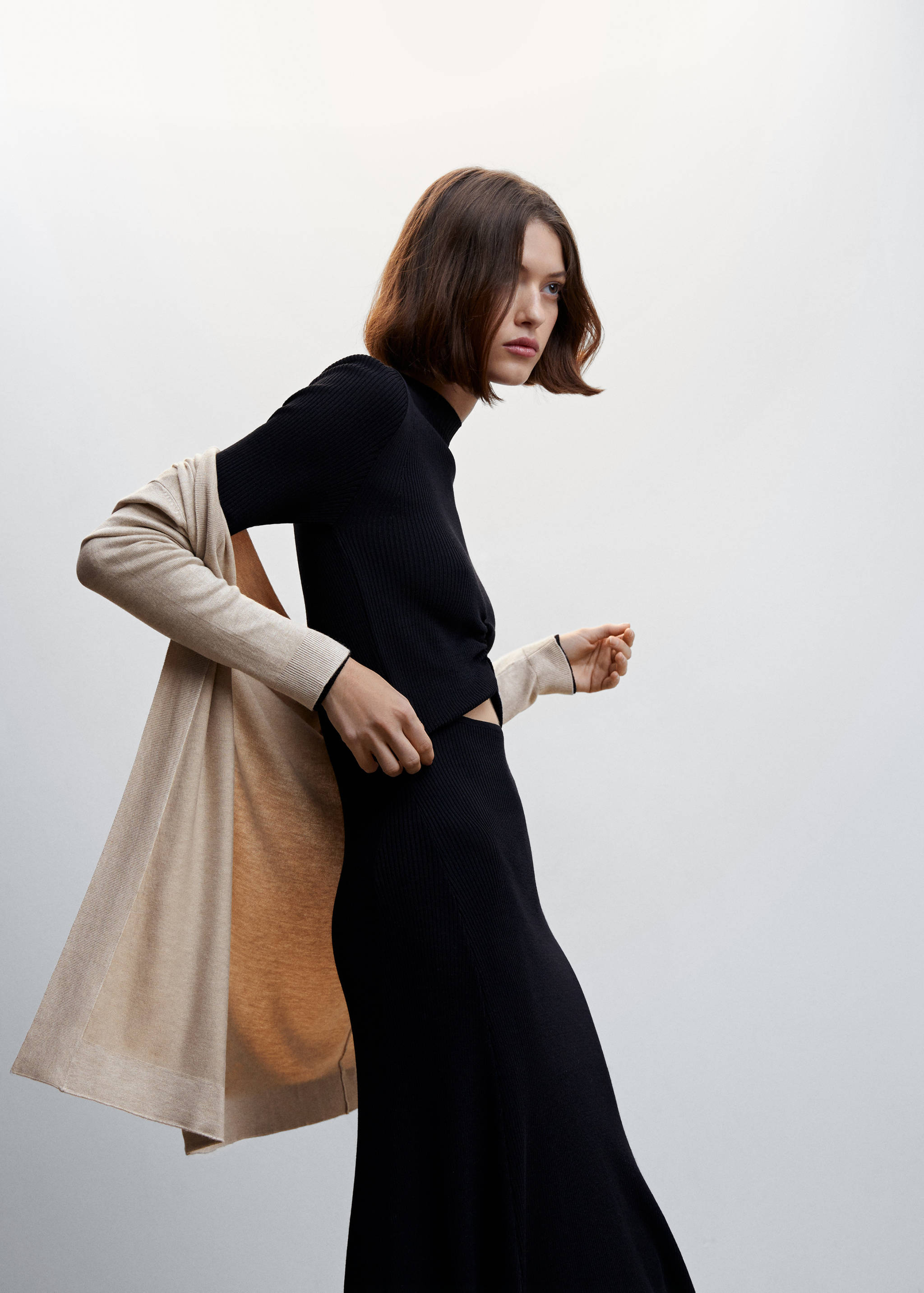 Fine-knit cardigan - Details of the article 2