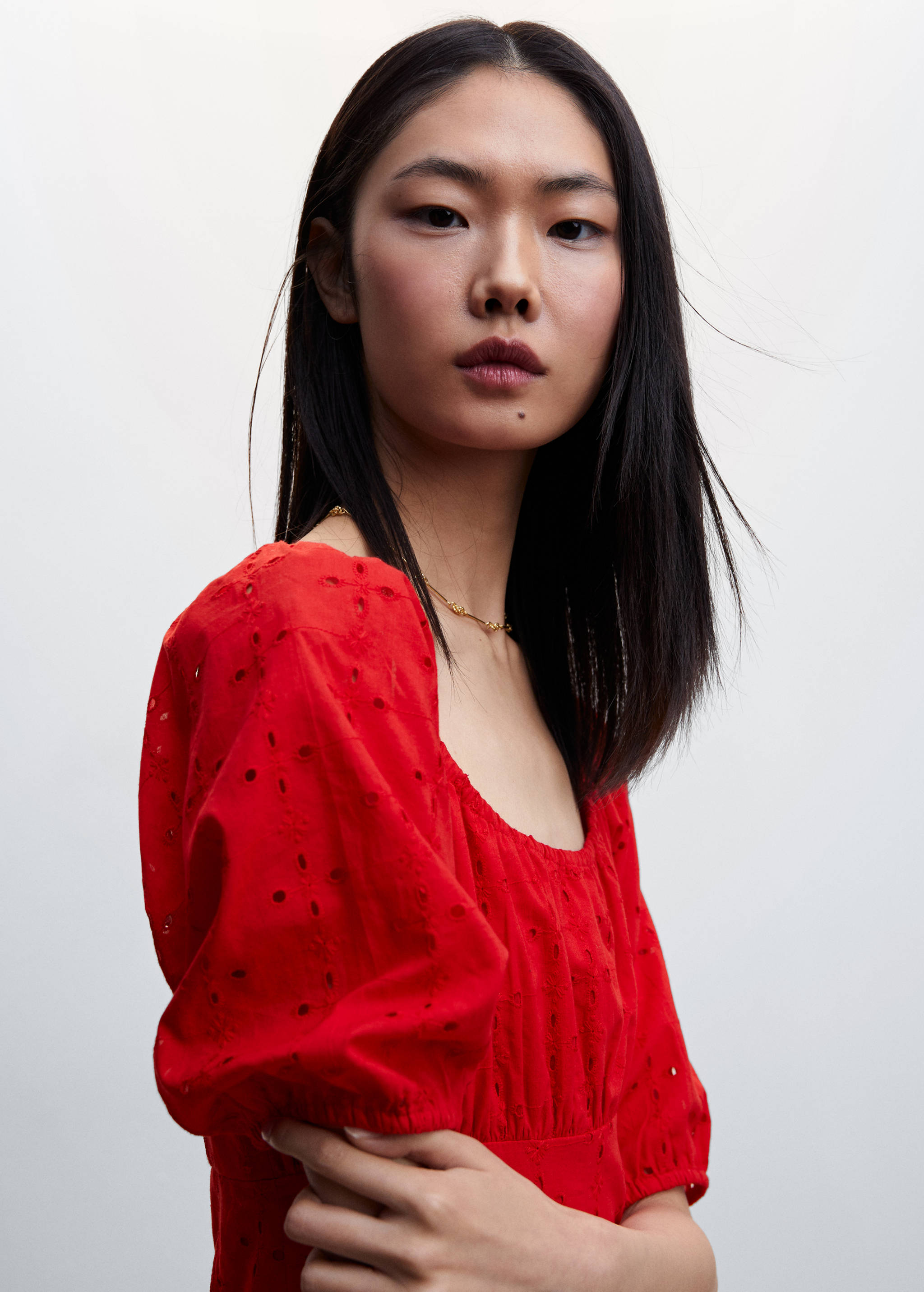 Broderie anglaise dress - Details of the article 1