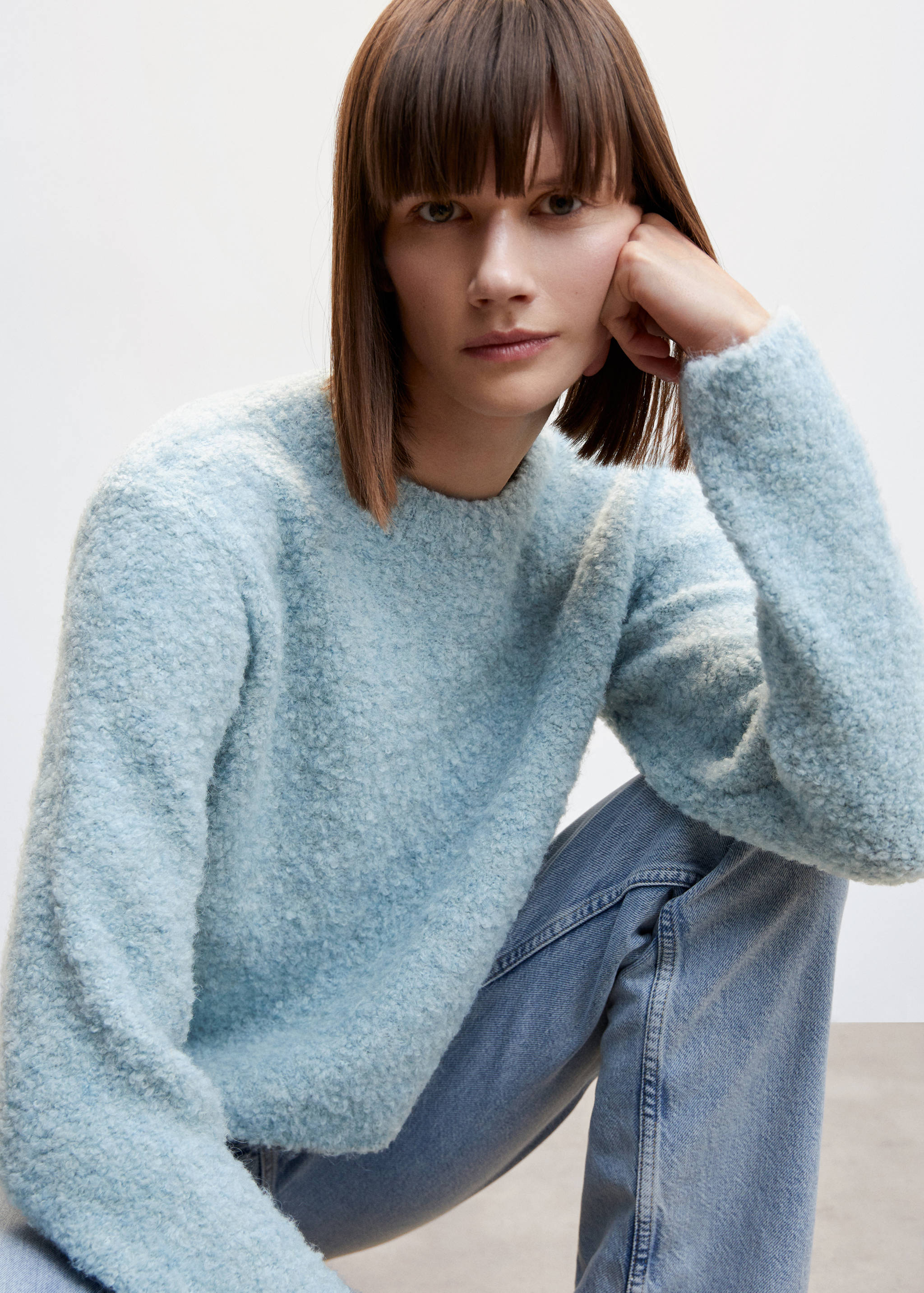 Bouclé sweater - Details of the article 6