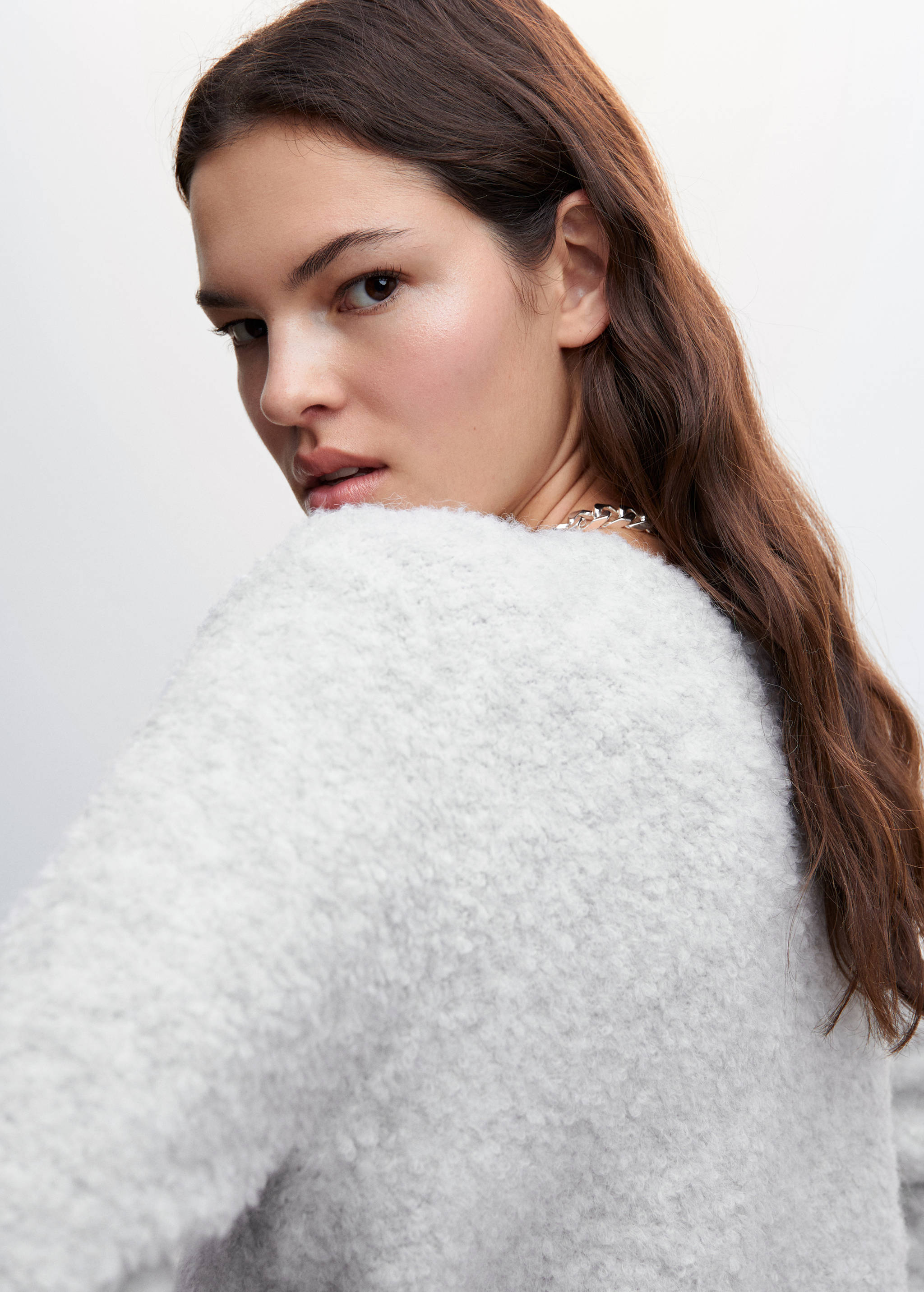 Bouclé sweater - Details of the article 1