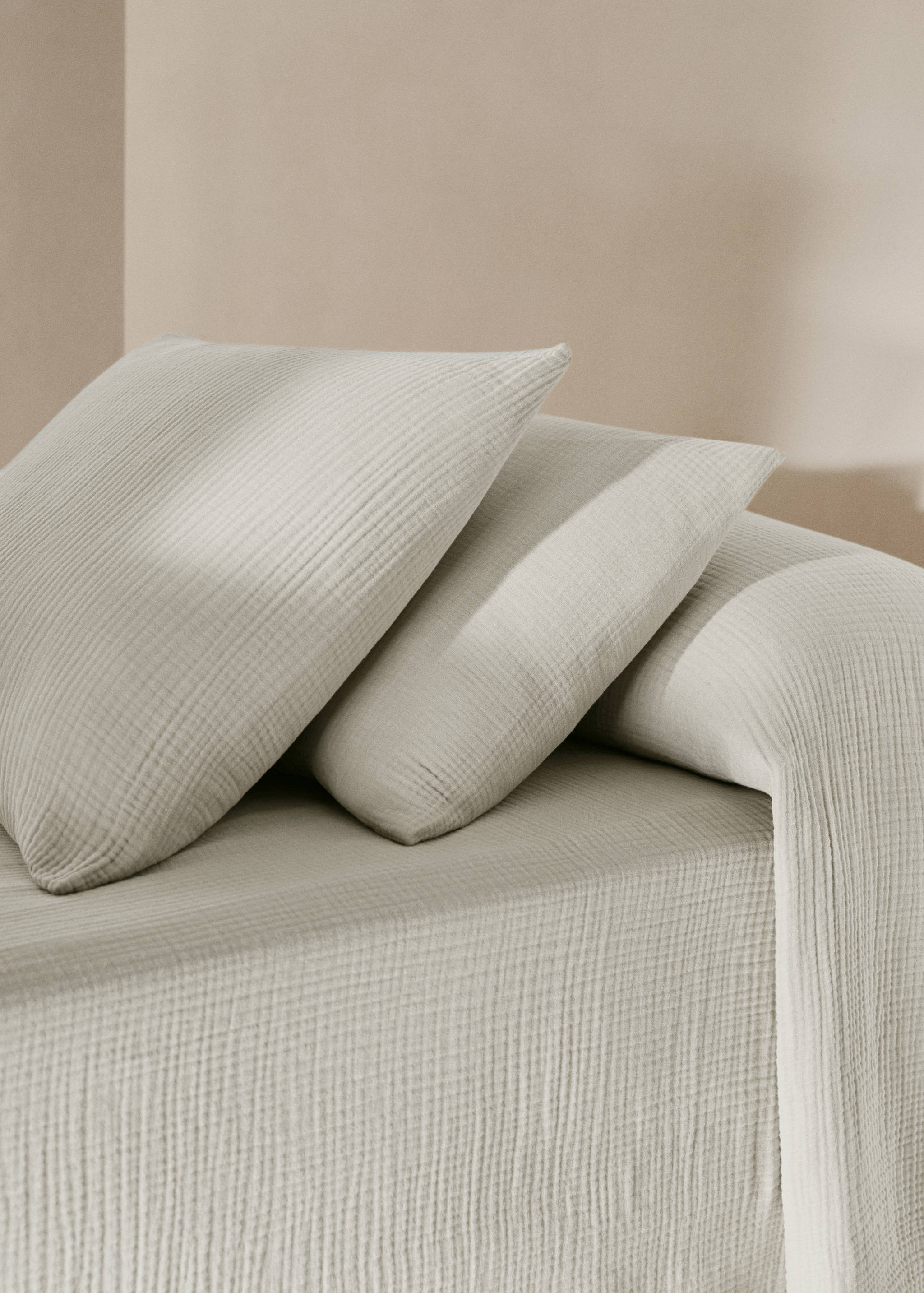 Kopfkissenbezug aus Baumwoll-Gaze 45 x 110 cm - Allgemeine Ansicht
