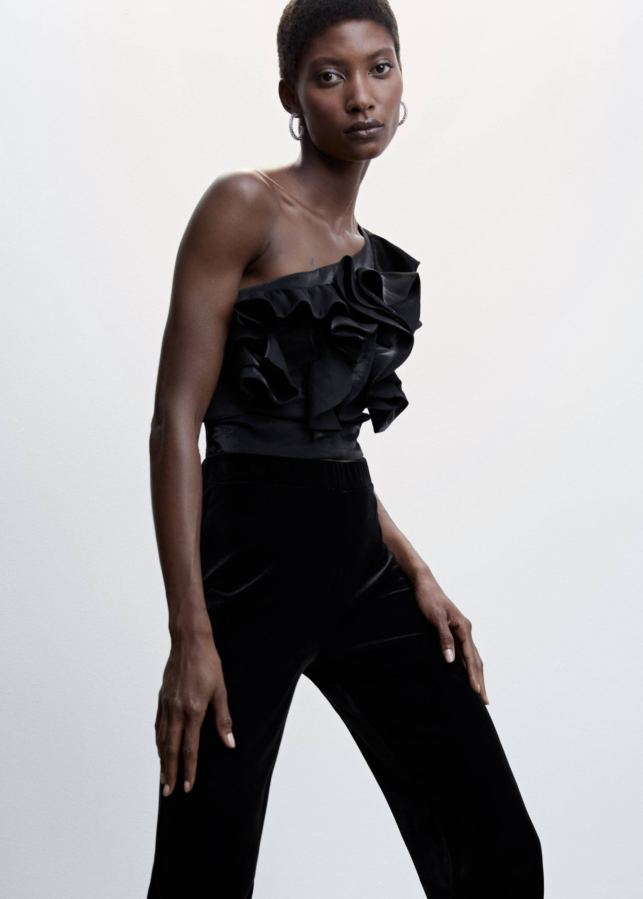 Blouse asymétrique volants - Détail de l'article 3