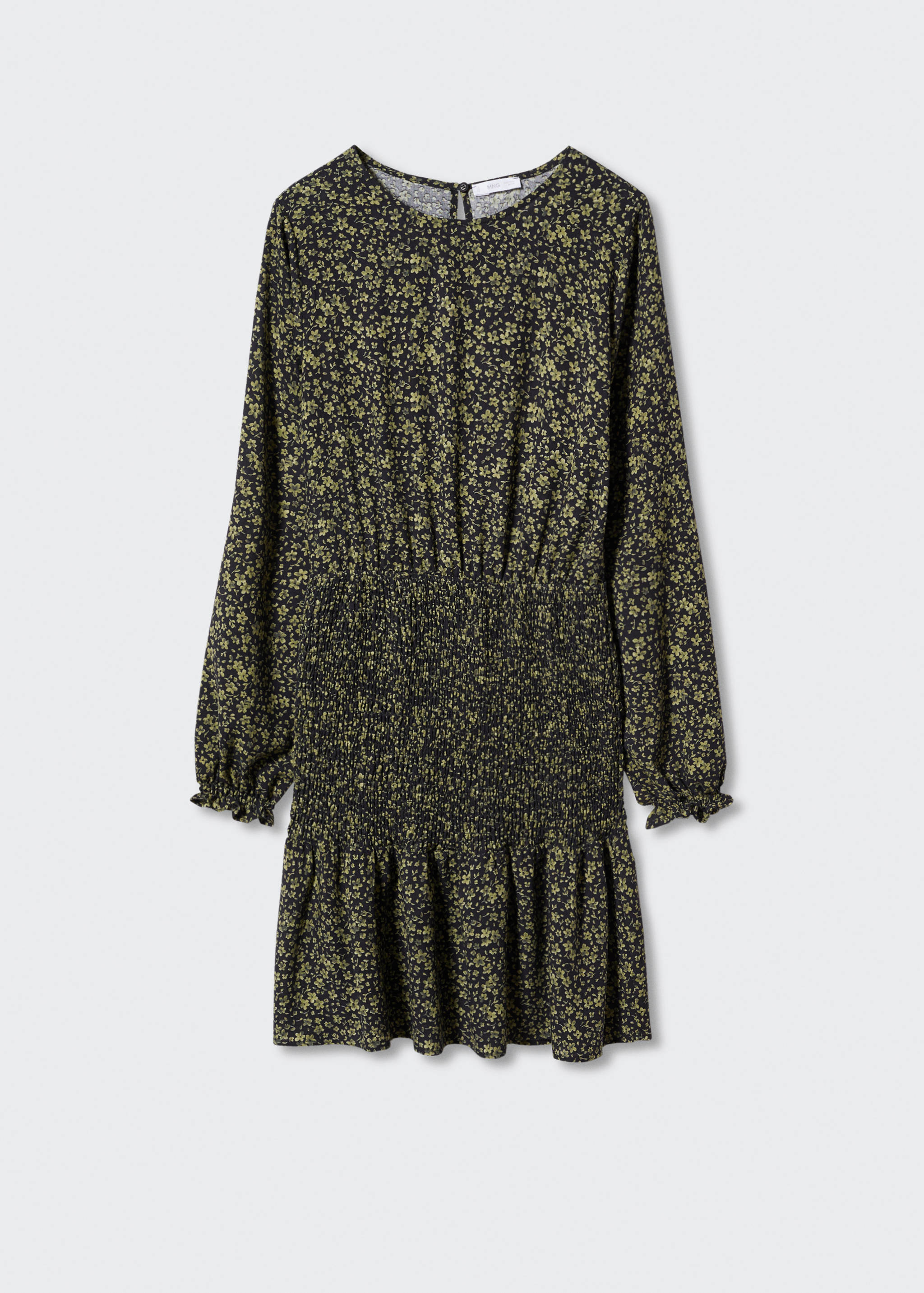 Ruched floral dress - Article without model