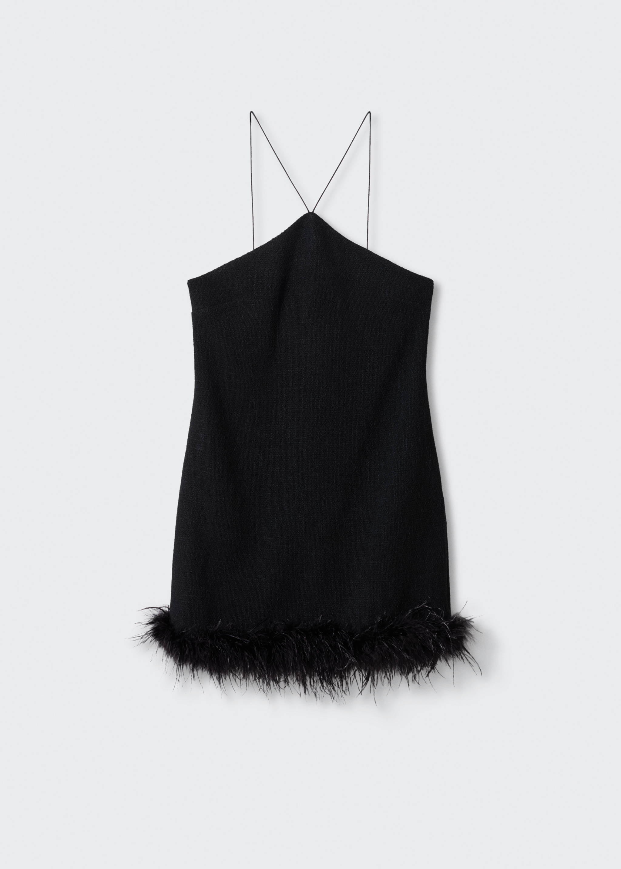 Vestit detall plomes - Article sense model