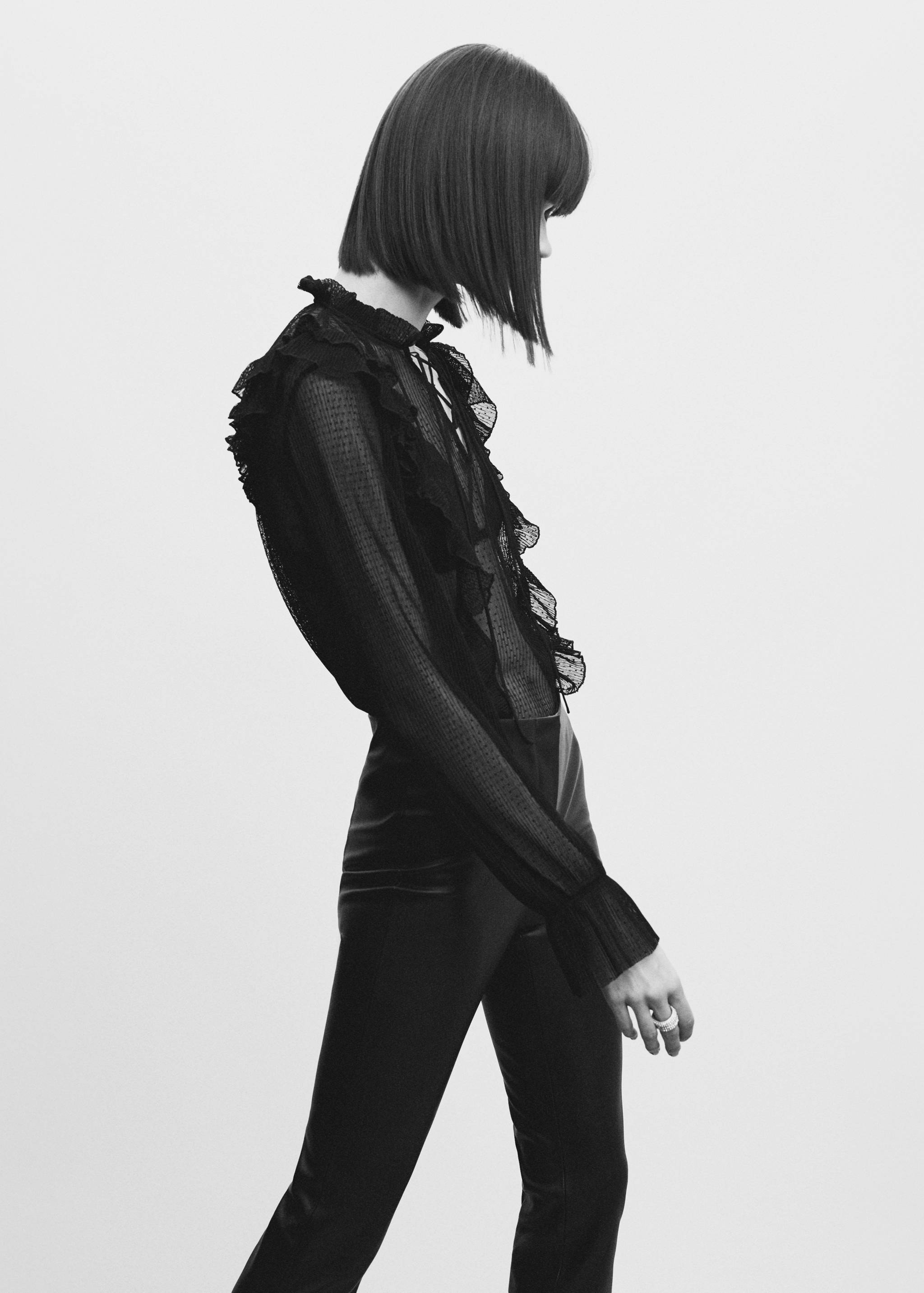 Blusa semitransparente lunares - Detalle del artículo 6