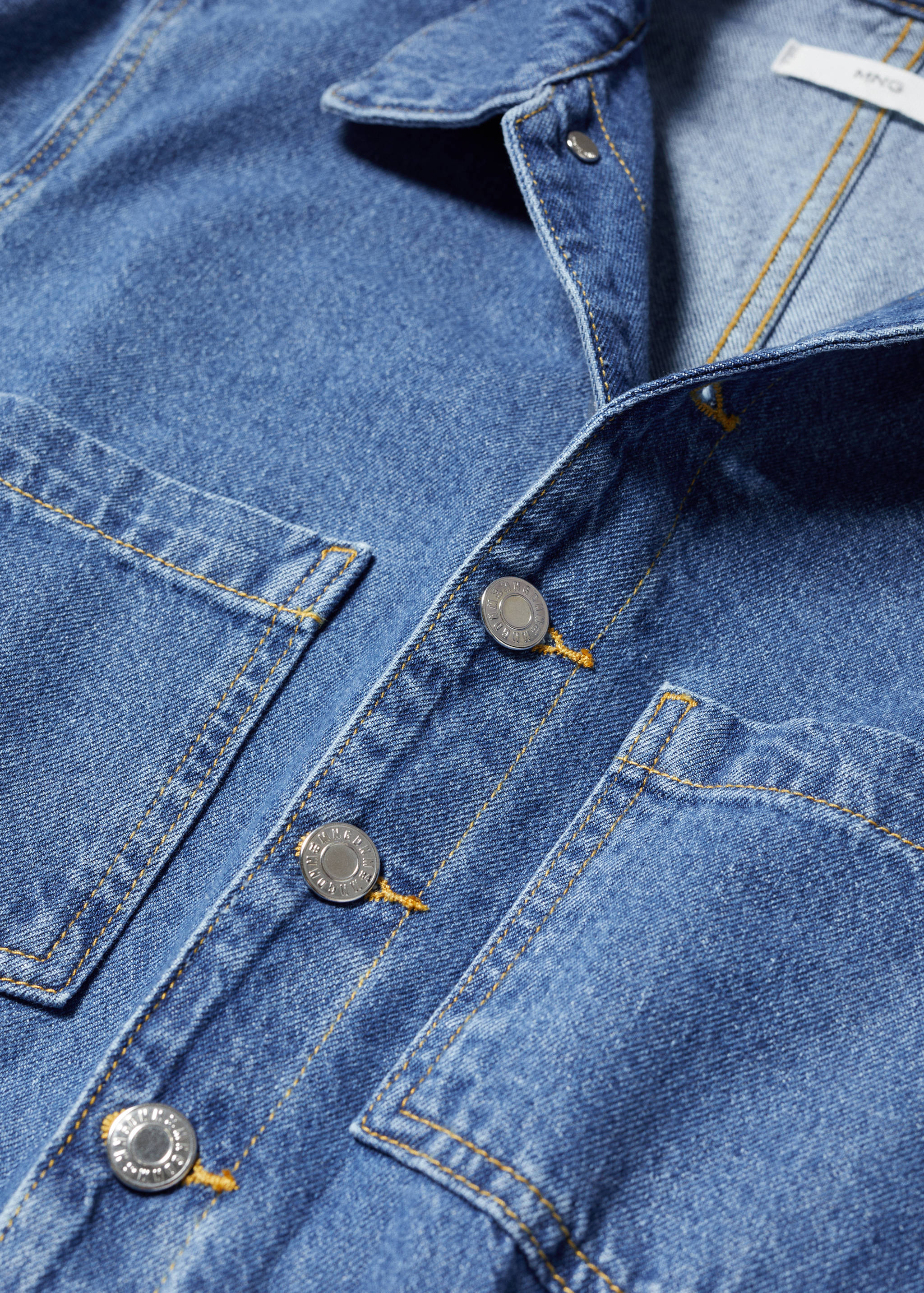 Langer Jeans-Jumpsuit - Detail des Artikels 8