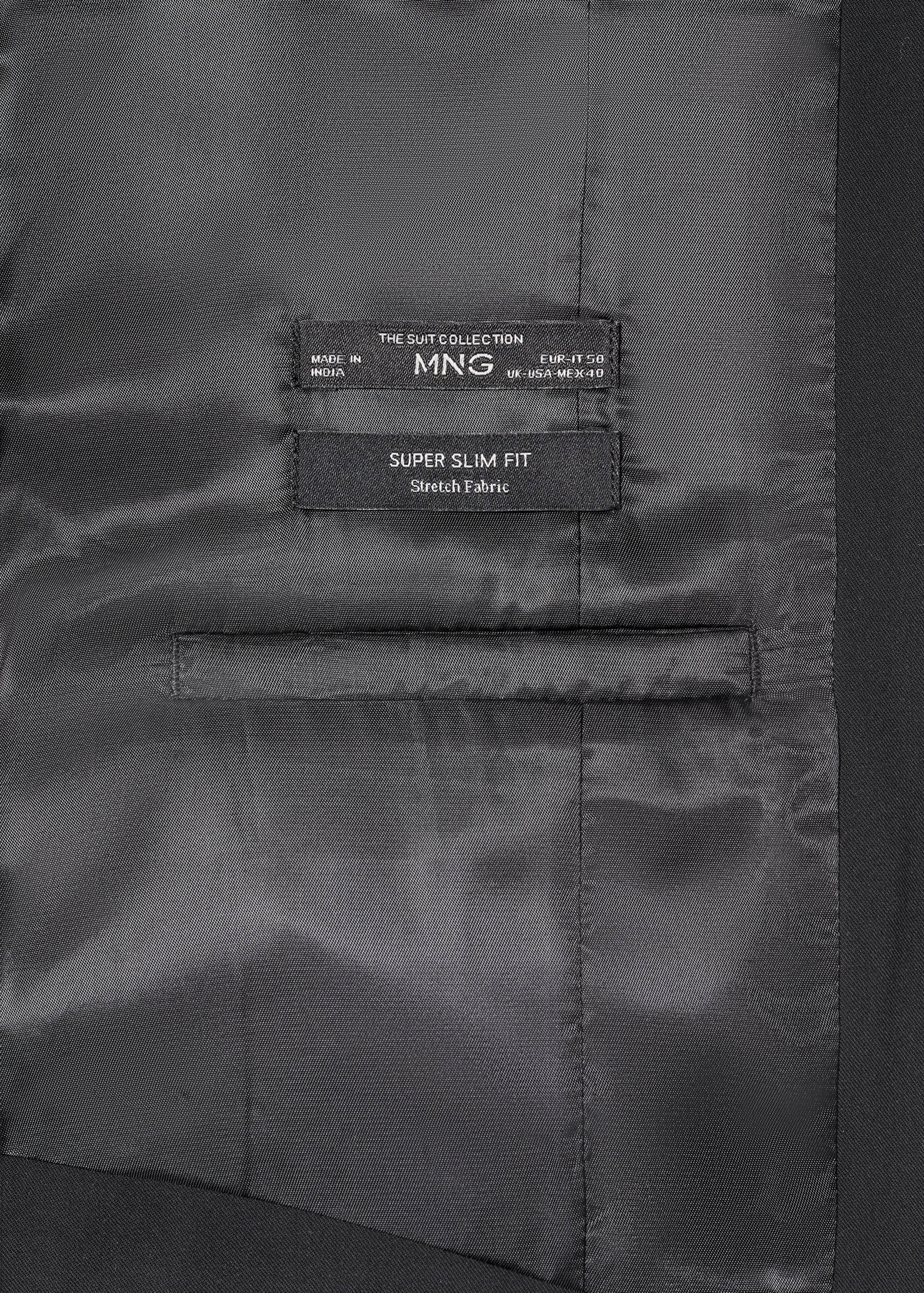 Gilet costume super slim fit - Détail de l'article 8