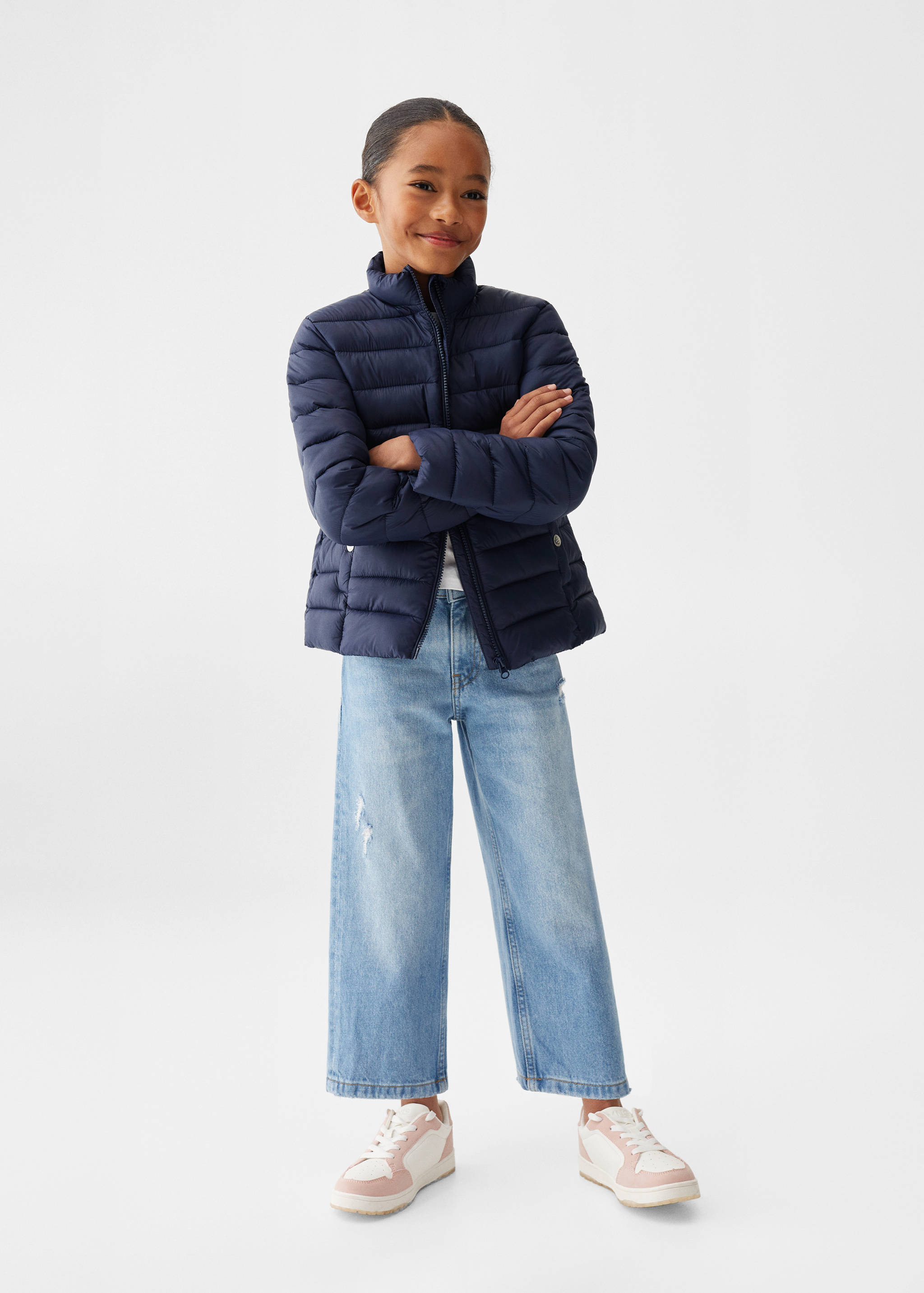 Steppelt vízálló anorák rombuszokkal - Általános sík