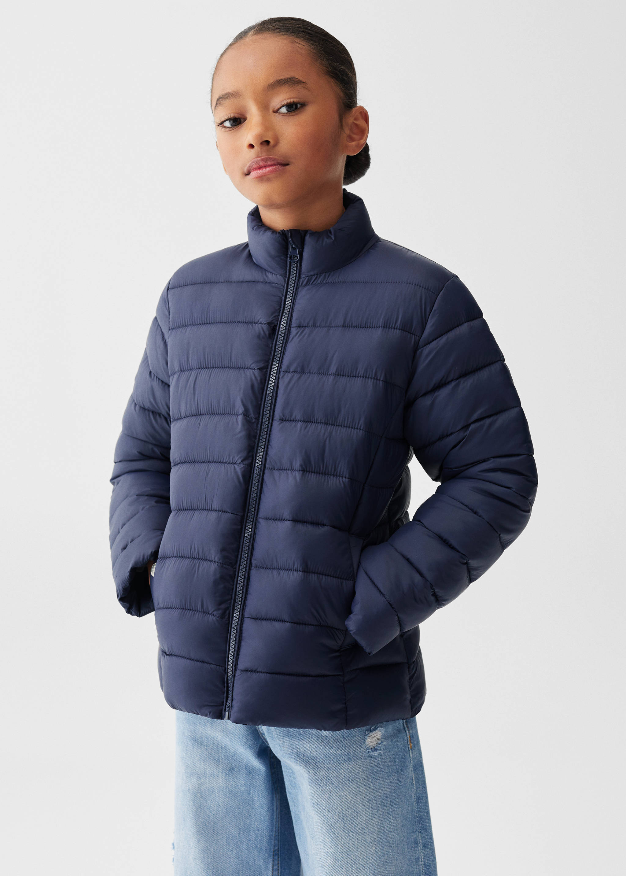 Steppelt vízálló anorák rombuszokkal - Felezősík