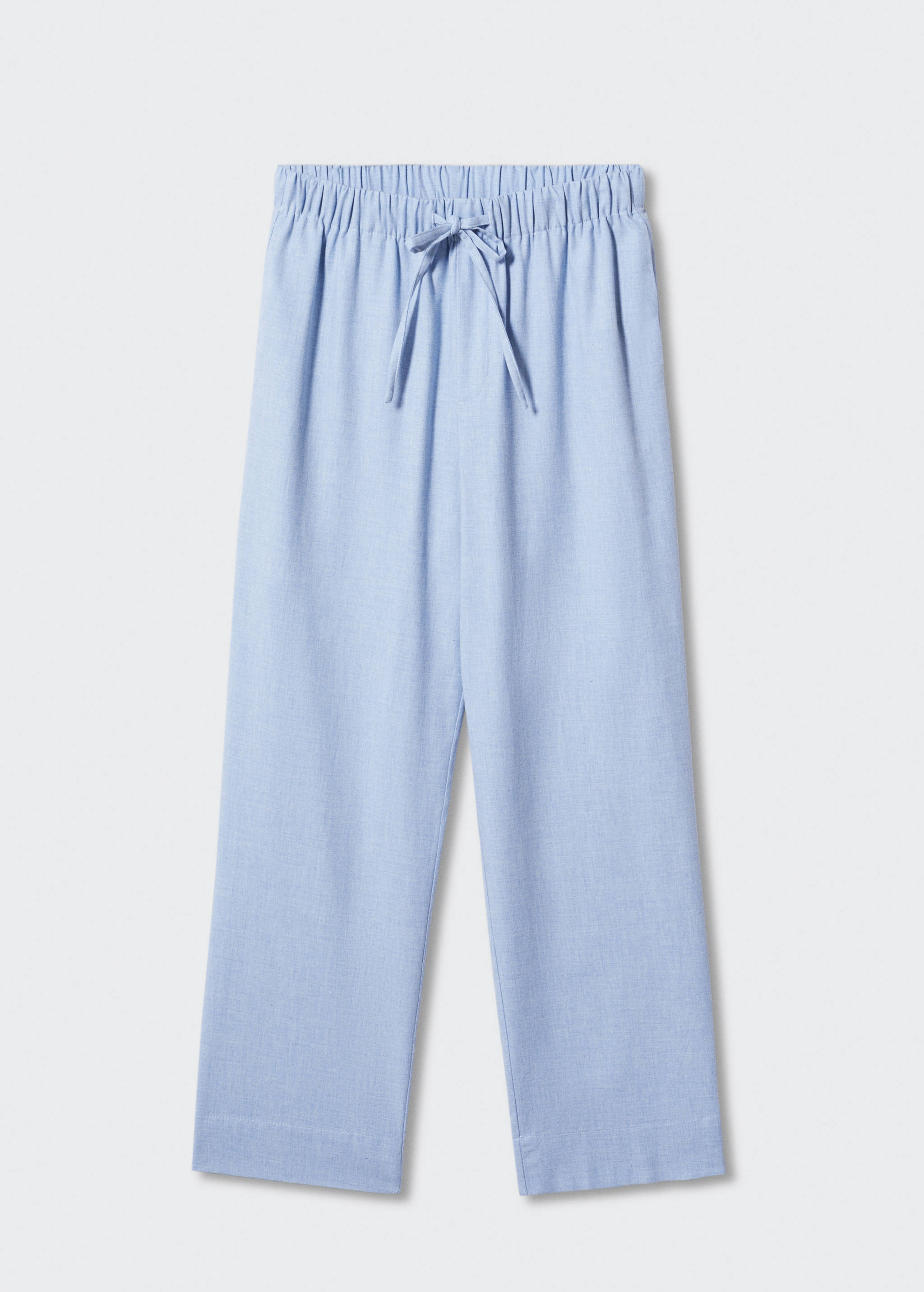 Cotton gauze pajama pants - Article without model
