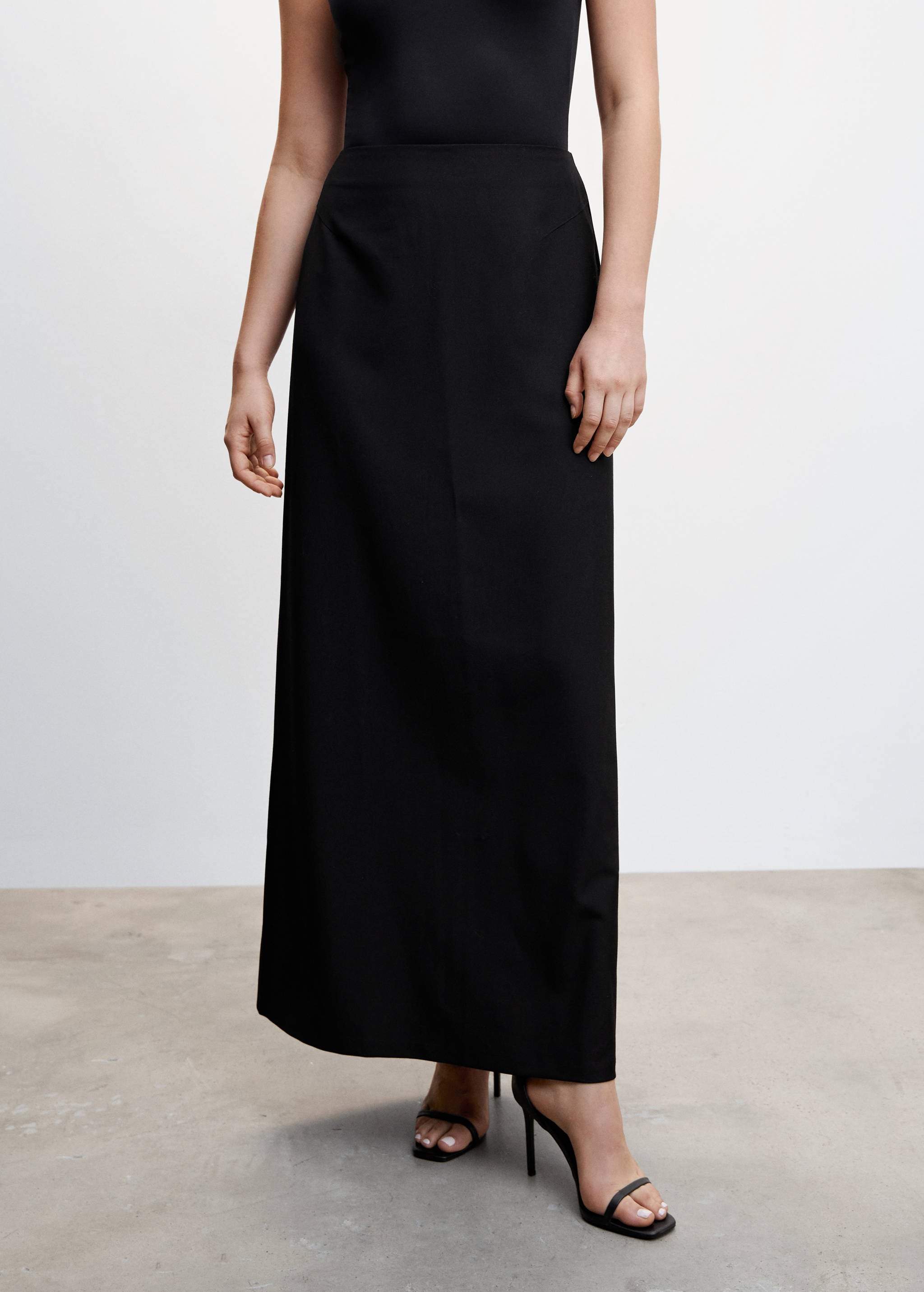 Flowy long skirt - Medium plane