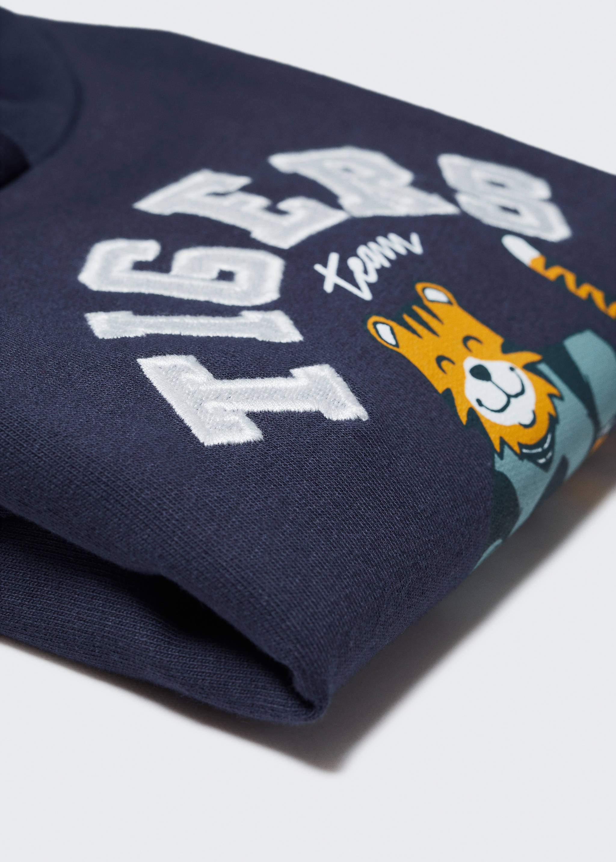 Printed cotton sweatshirt - Details of the article 8