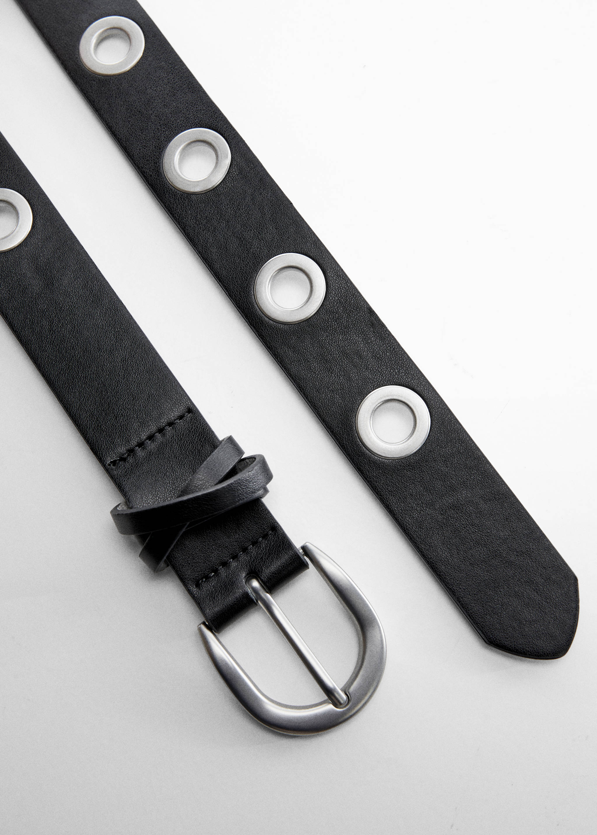 Metal buckle belt - Medium plane