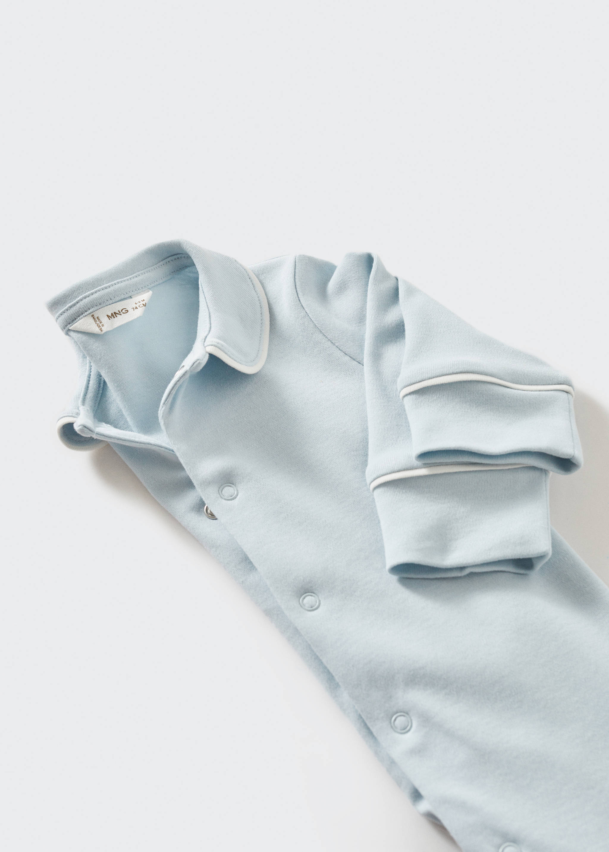 Pijama largo algodón - Detalle del artículo 8