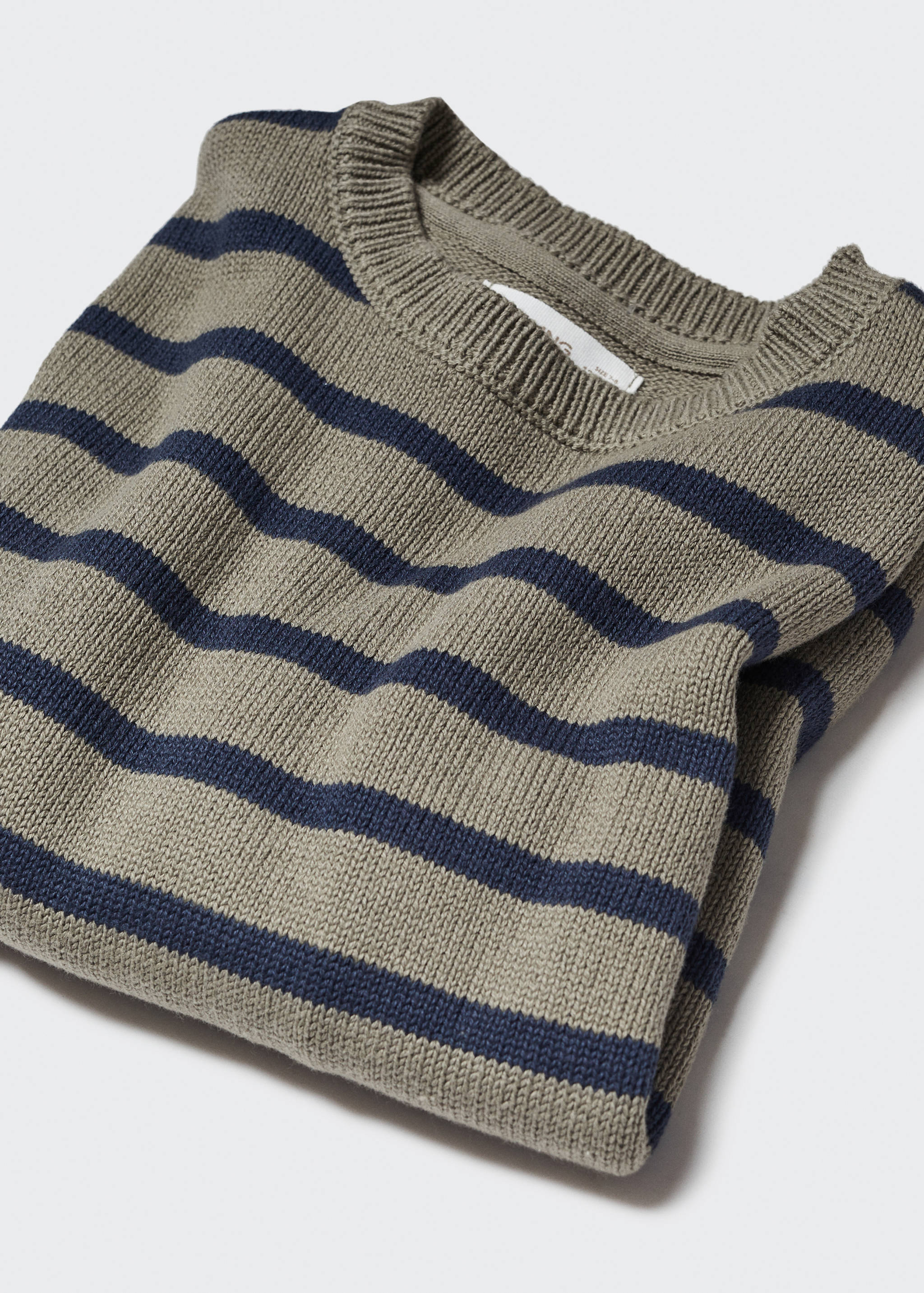 Striped knit sweater - Details of the article 8