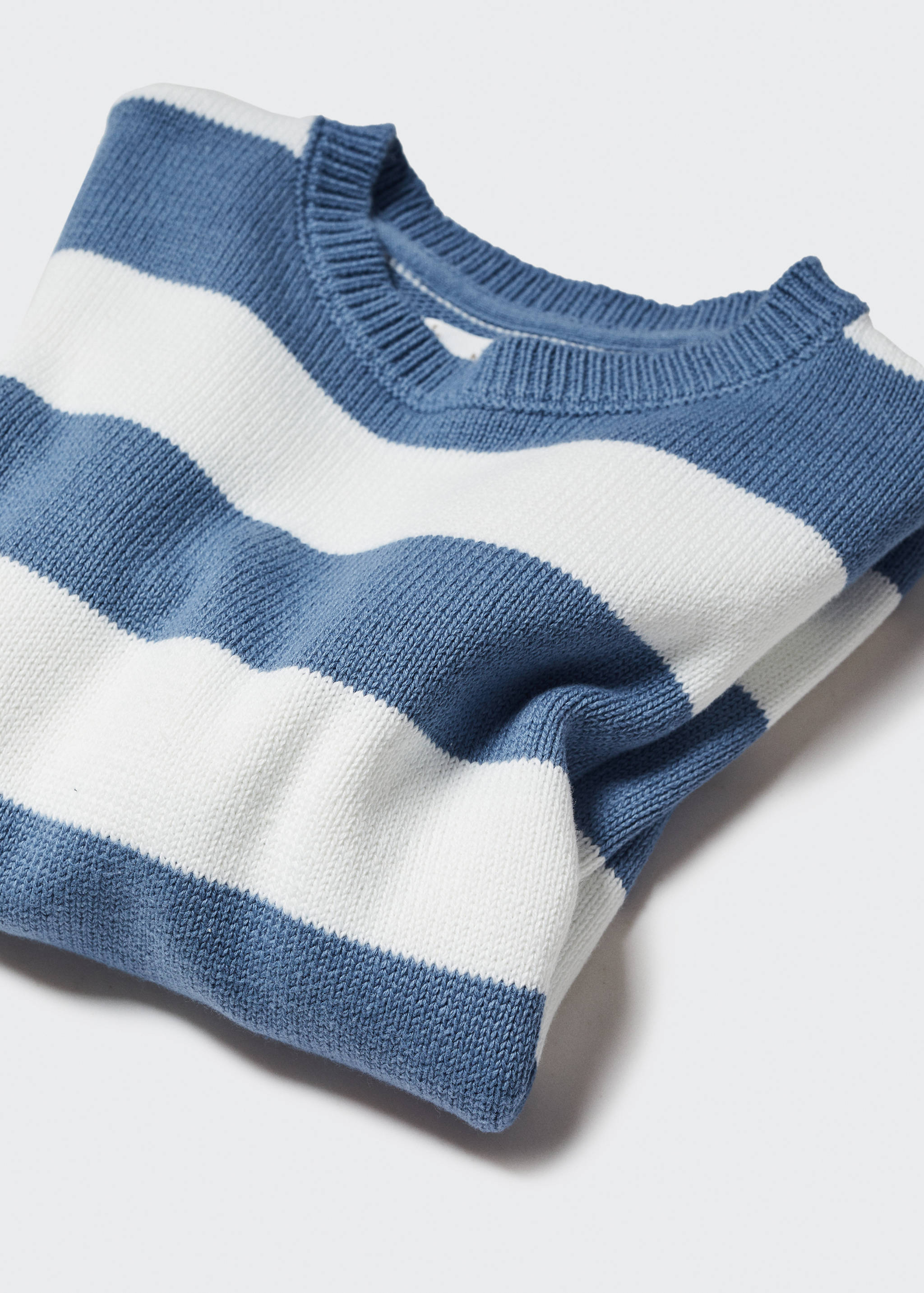 Striped knit sweater - Details of the article 8