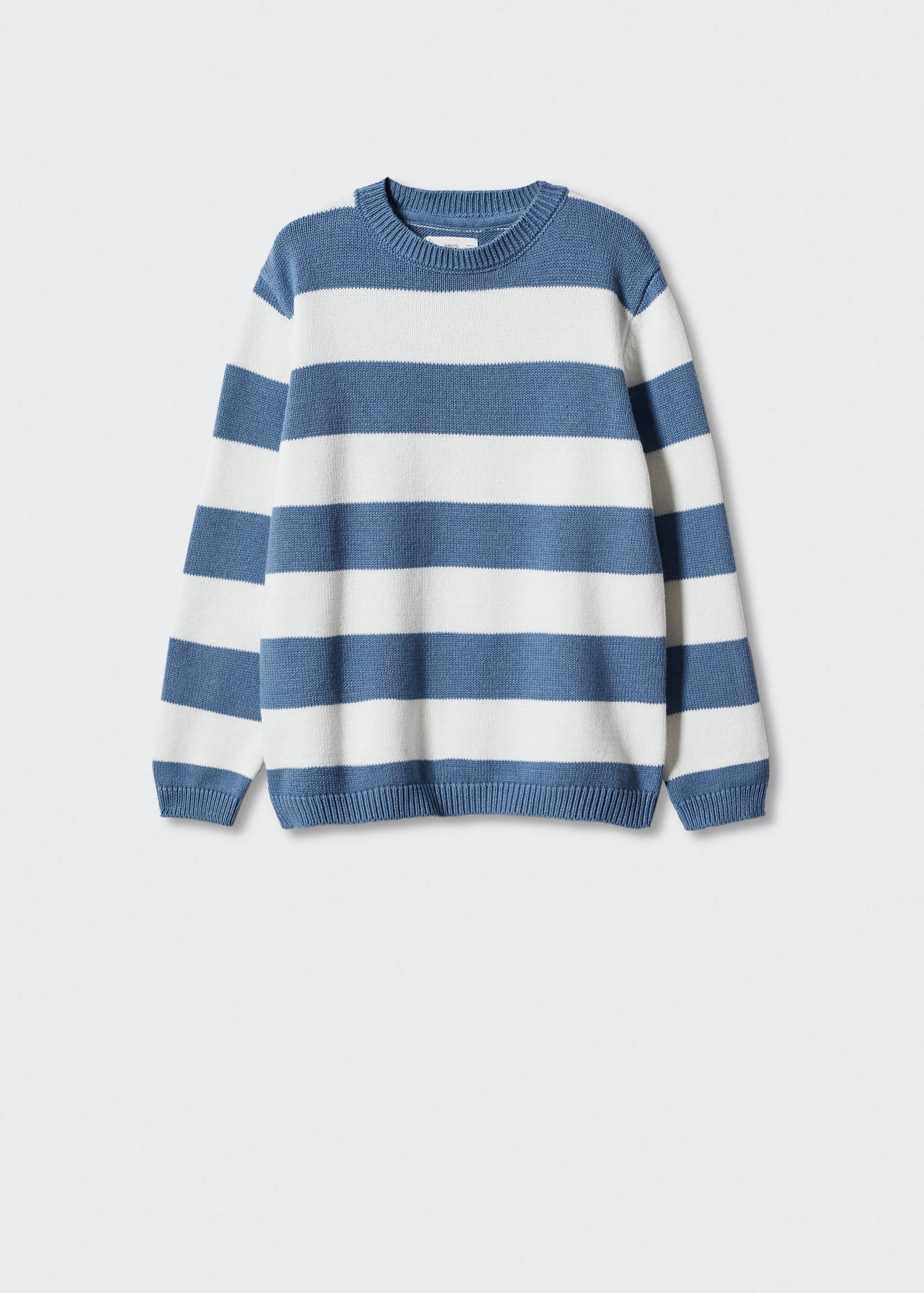 Striped knit sweater - Article without model