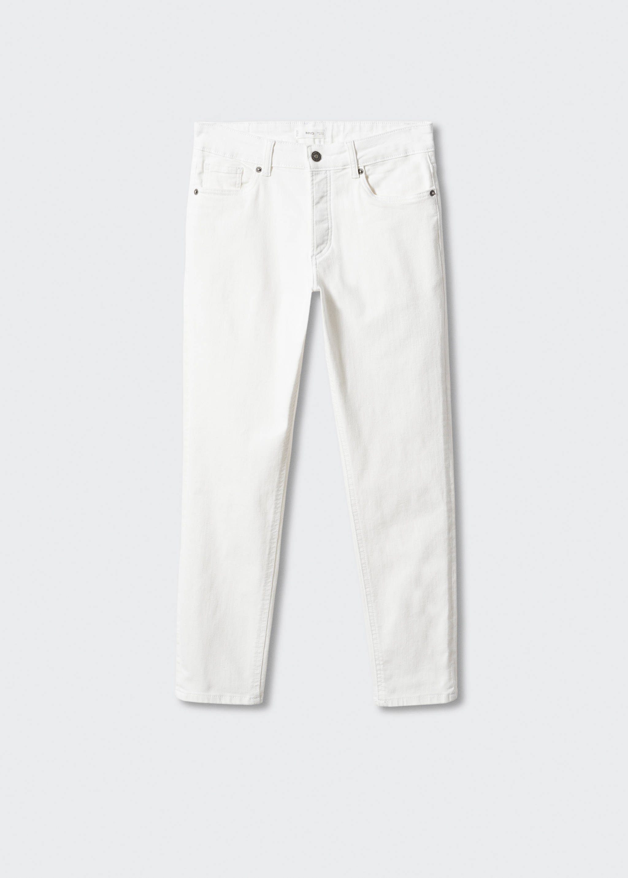 Slim-fit jeans with buttons - Article without model