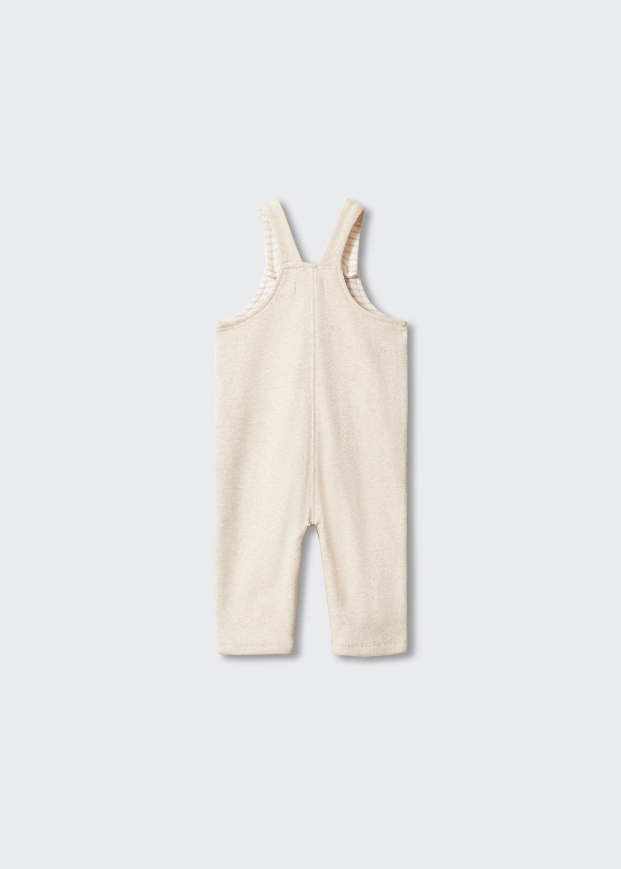 Cotton long jumpsuit - Reverse of the article