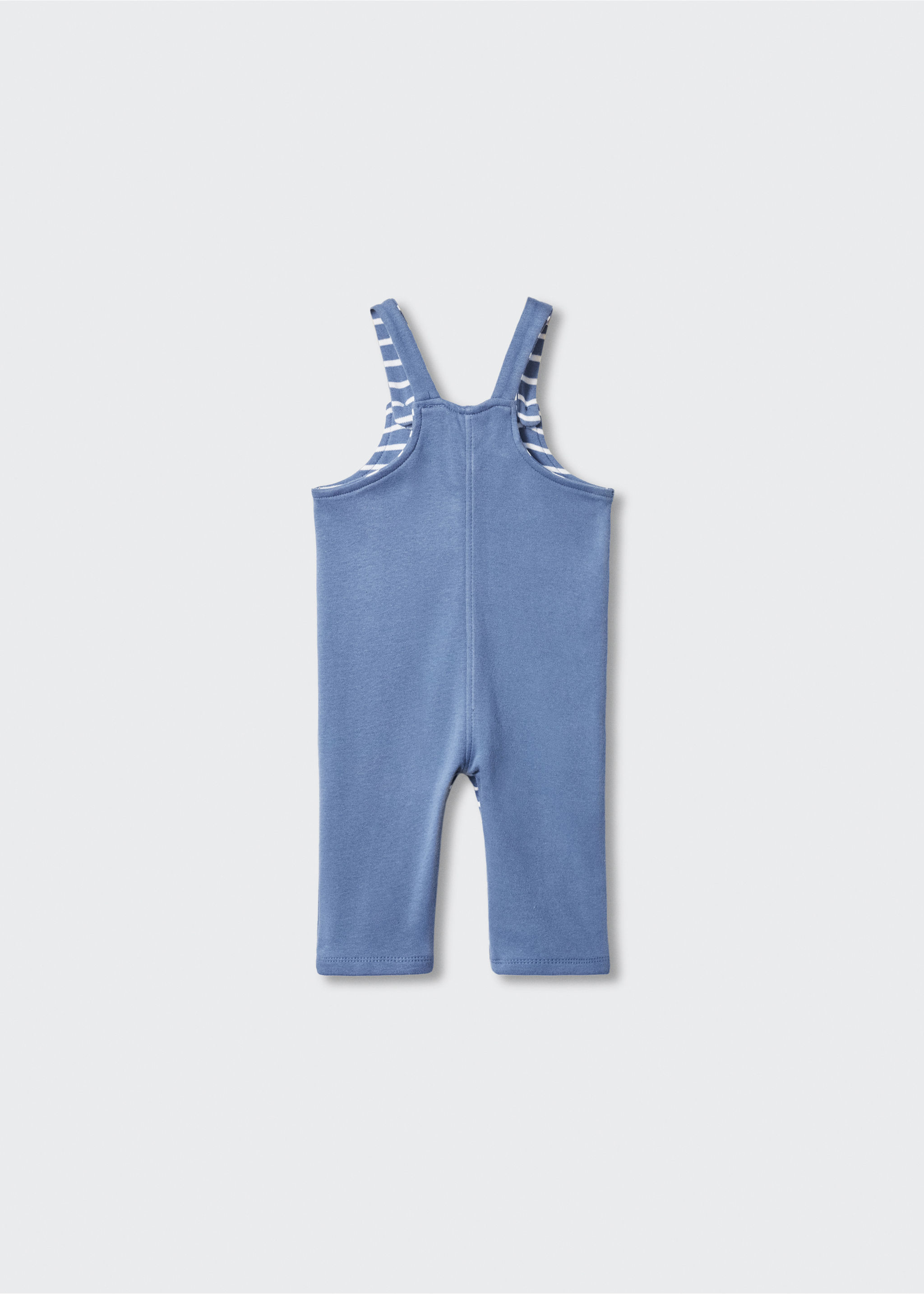 Cotton long jumpsuit - Reverse of the article