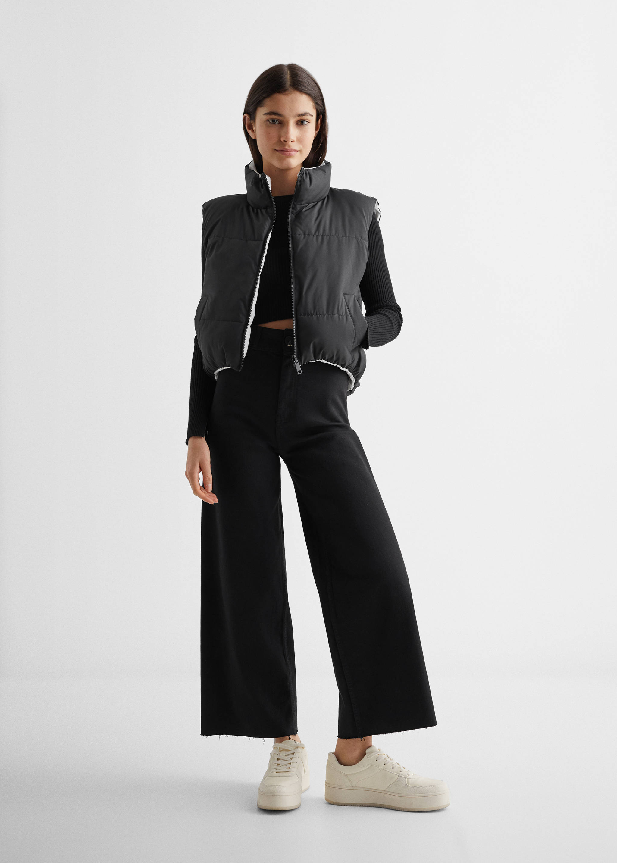 Gilet matelassé réversible - Plan général