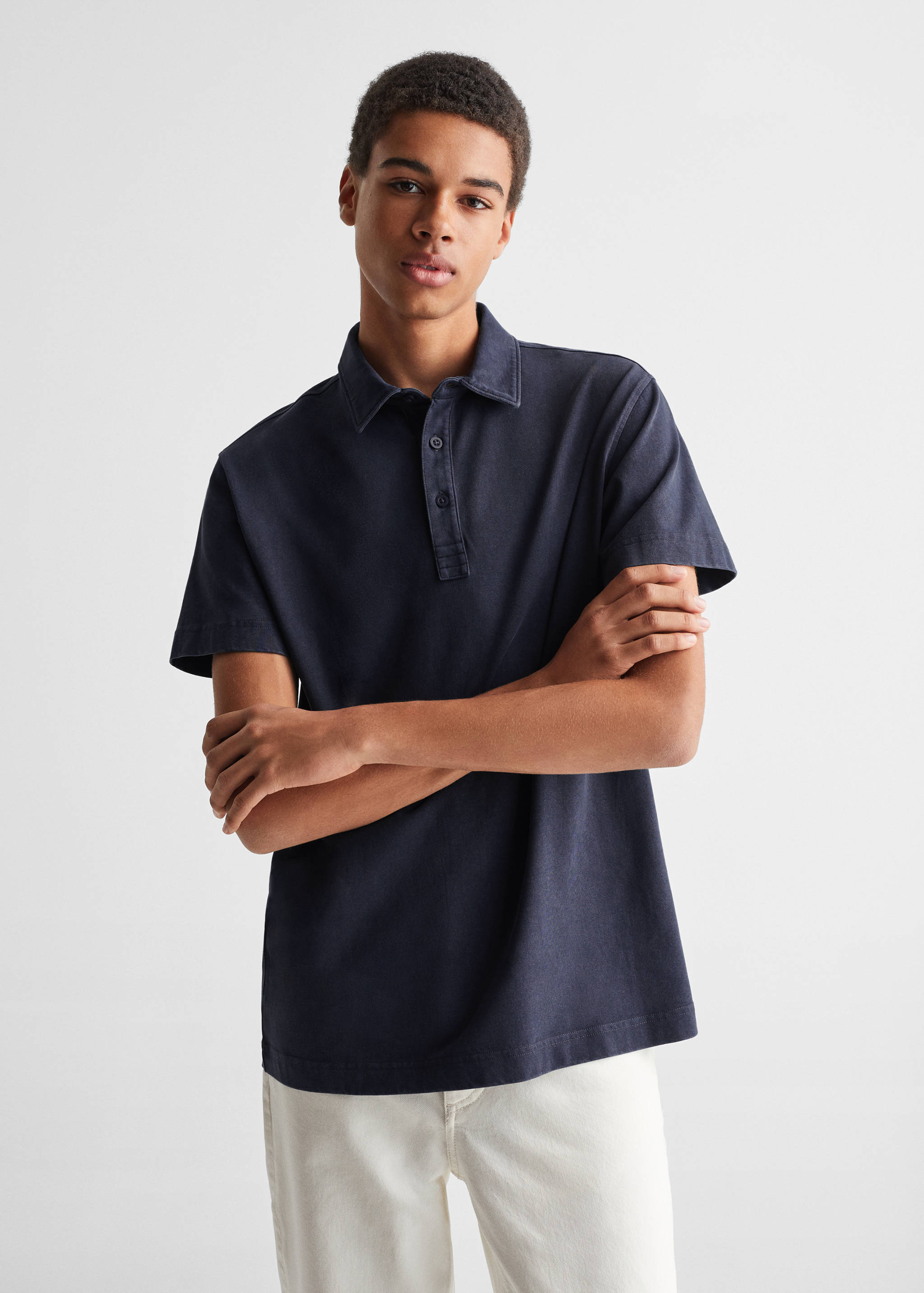 100% cotton polo shirt - Medium plane