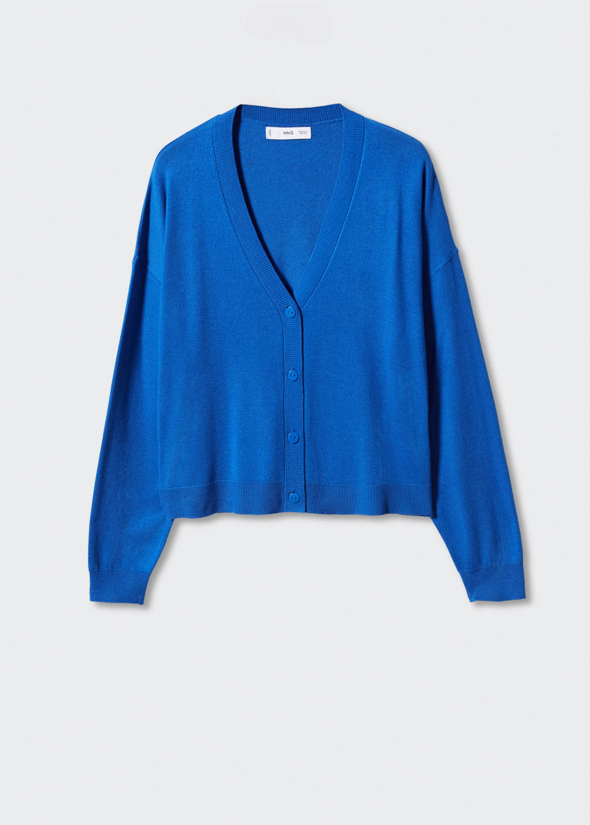 Fine-knit cardigan - Article without model