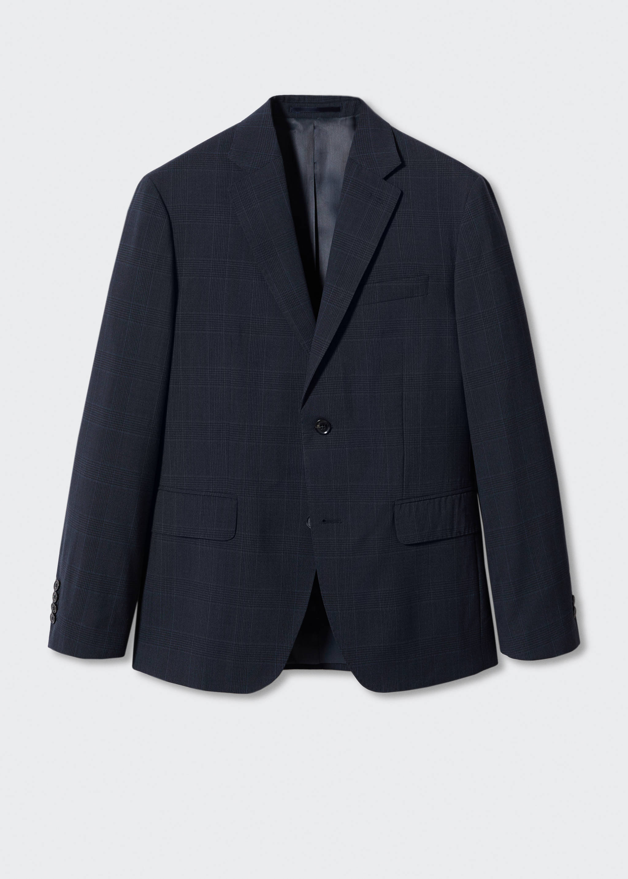 Slim fit virgin wool suit blazer - Article without model