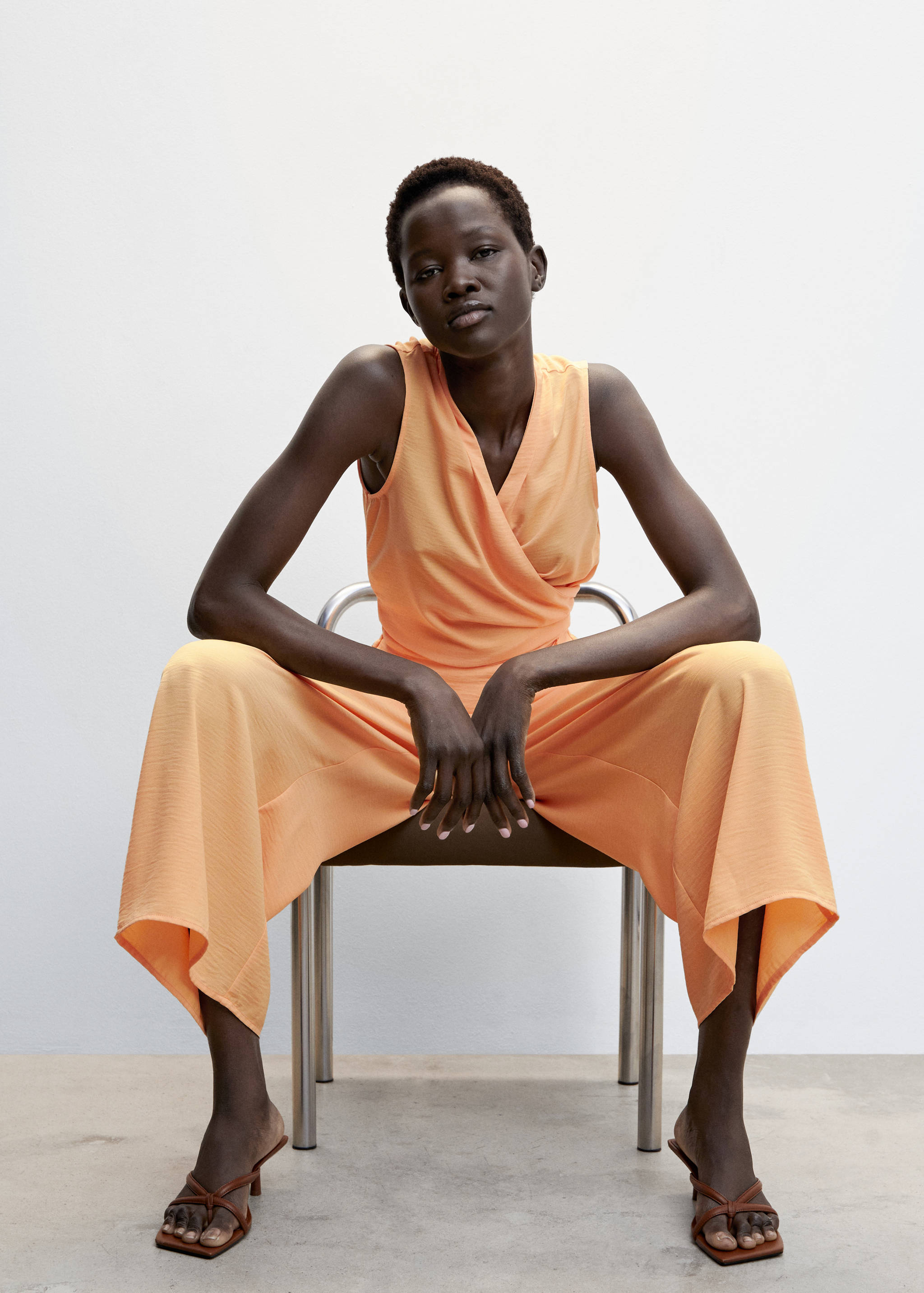 Pantalón fluido wideleg  - Detalle del artículo 2