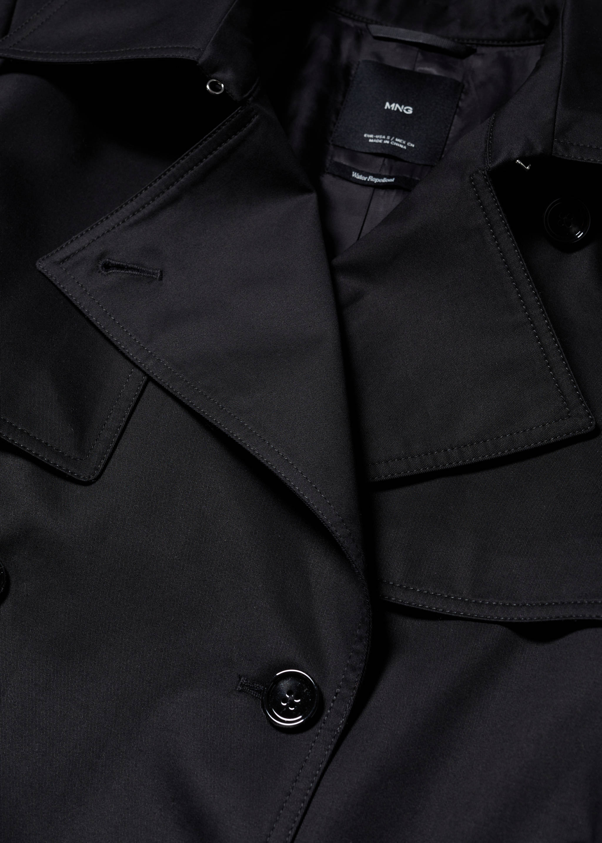 Classic long trench coat - Details of the article 8