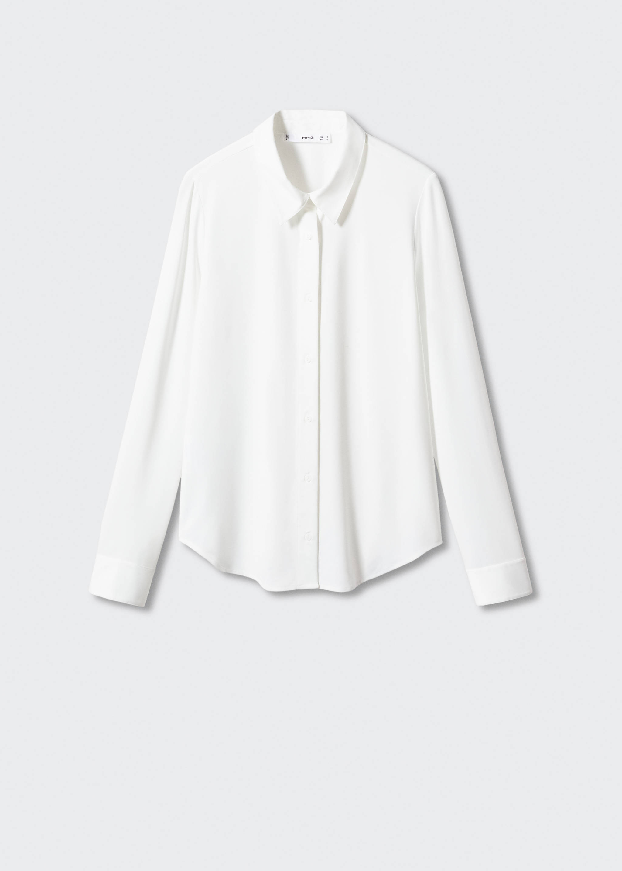 Fließende Bluse mit Knöpfen - Artikel ohne Model