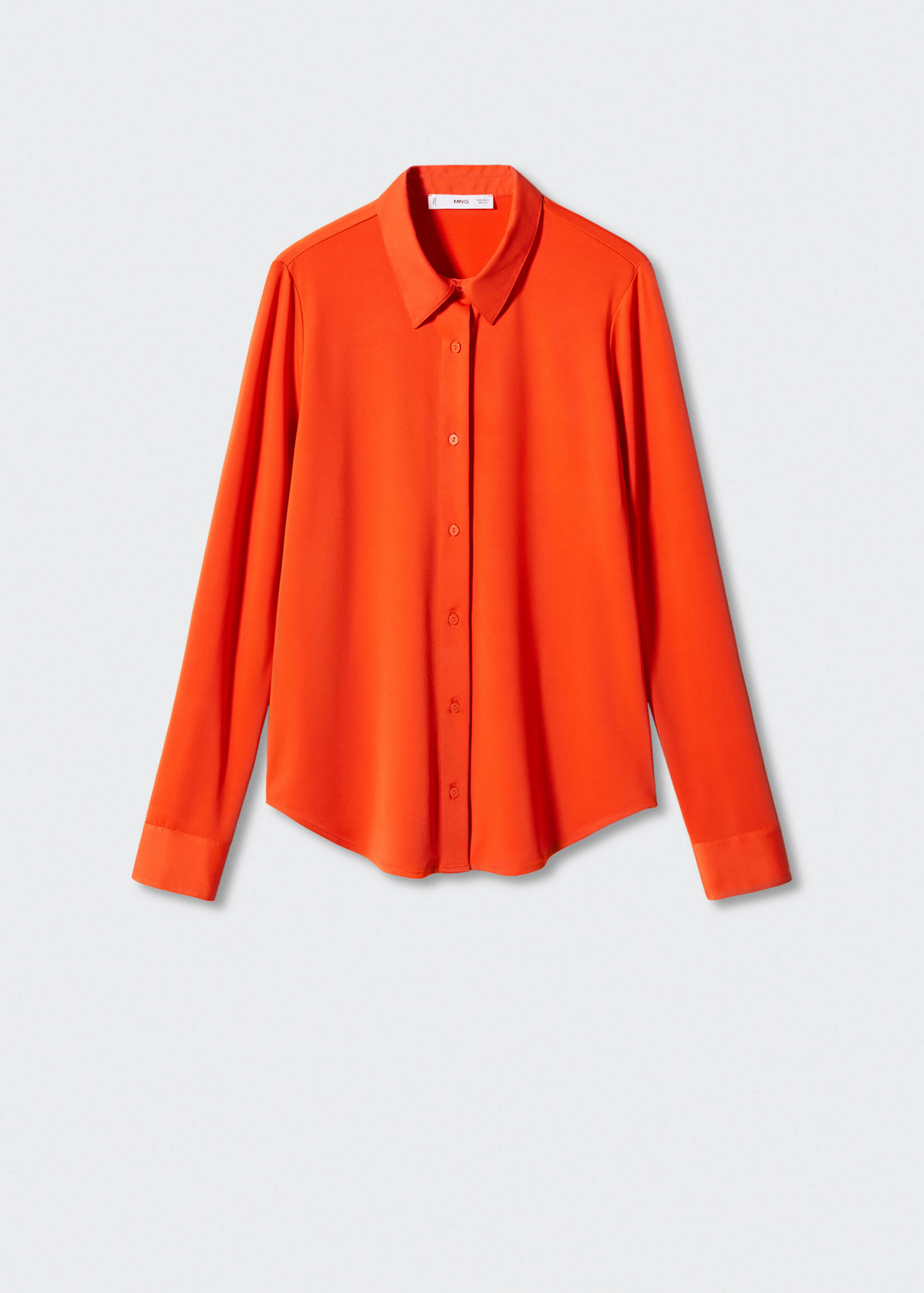 Buttoned flowy shirt - Article without model