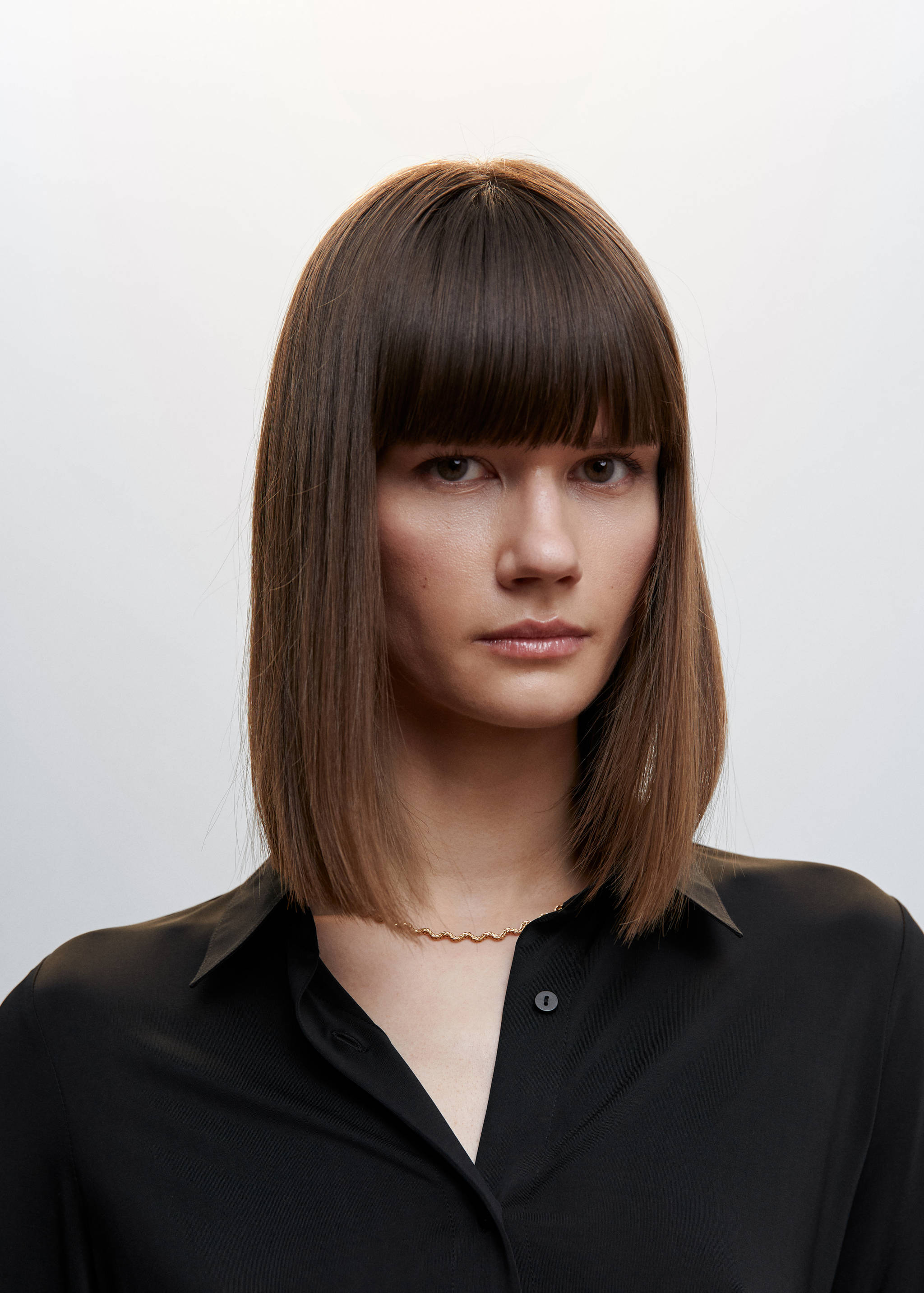 Fließende Bluse mit Knöpfen - Detail des Artikels 1