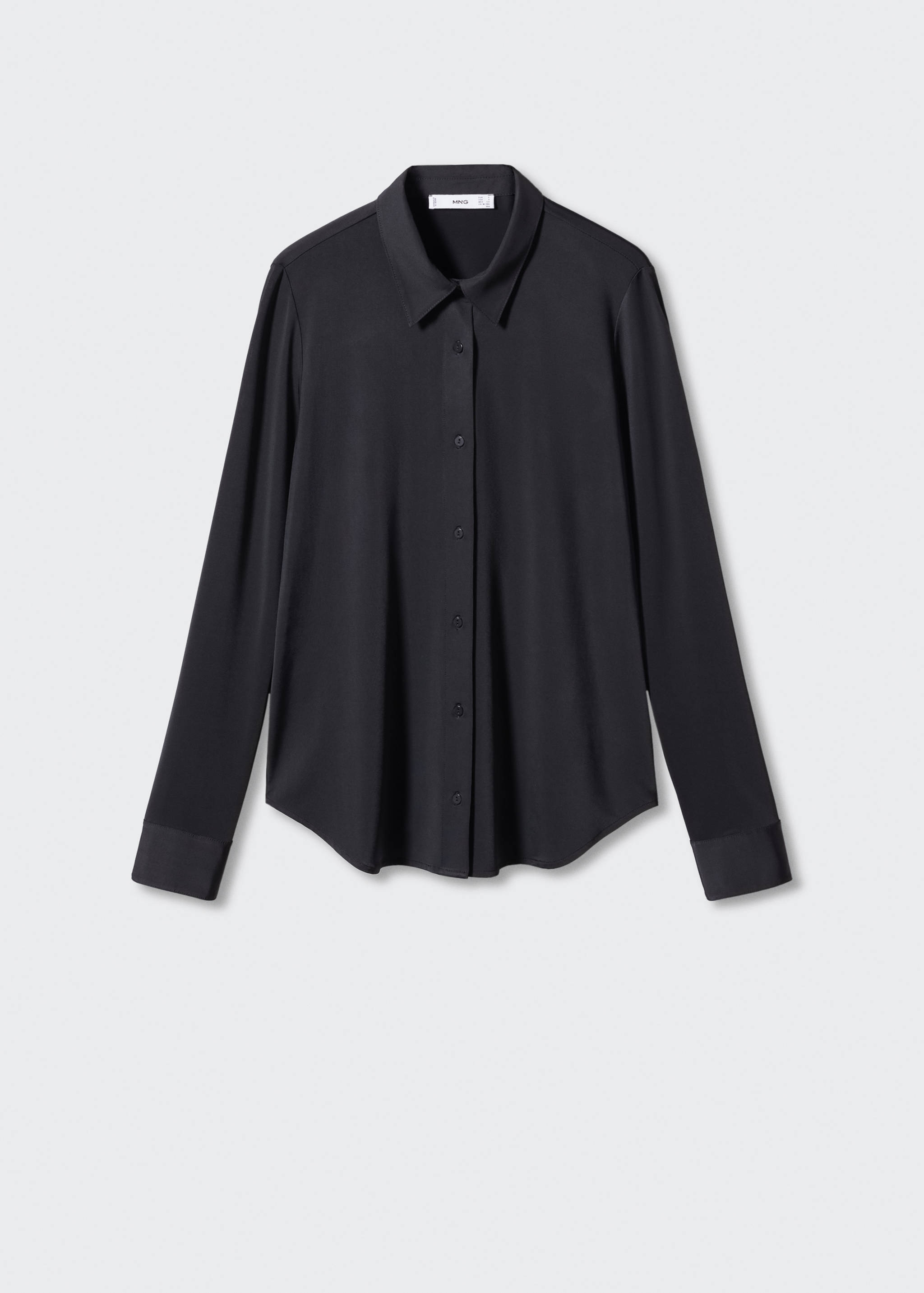 Fließende Bluse mit Knöpfen - Artikel ohne Model