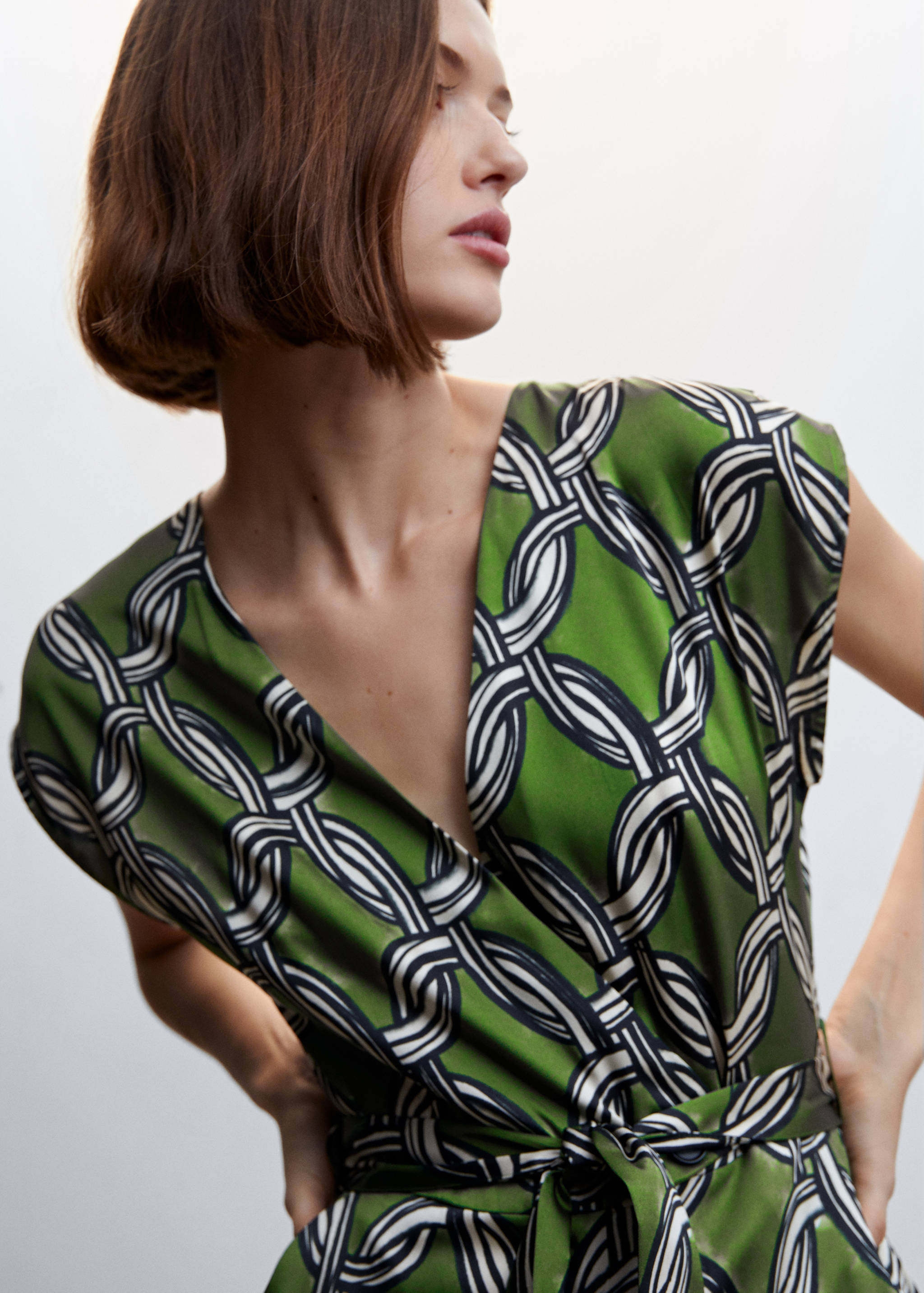 Jumpsuit mit Chain-Print - Detail des Artikels 1