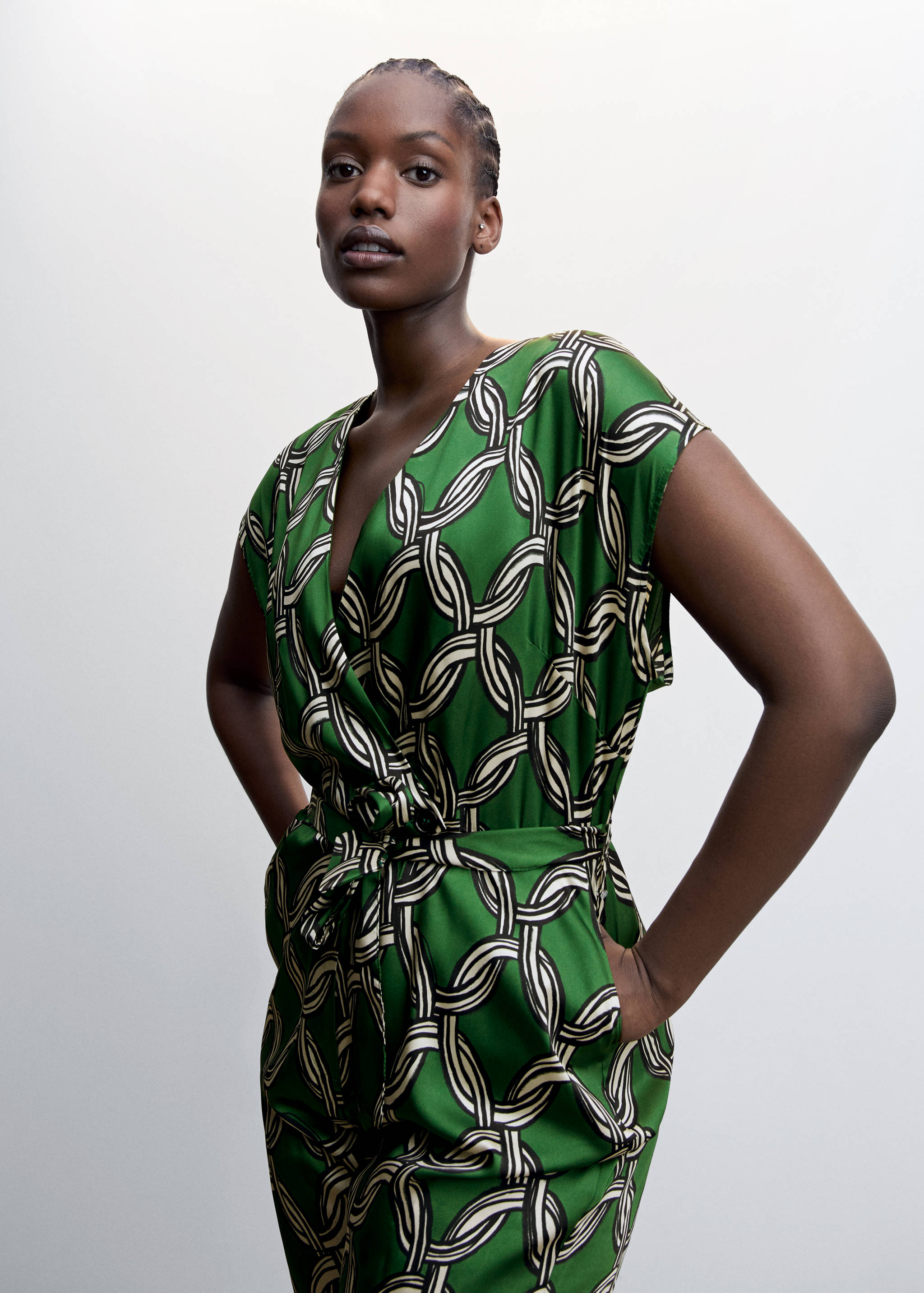 Jumpsuit mit Chain-Print - Detail des Artikels 5