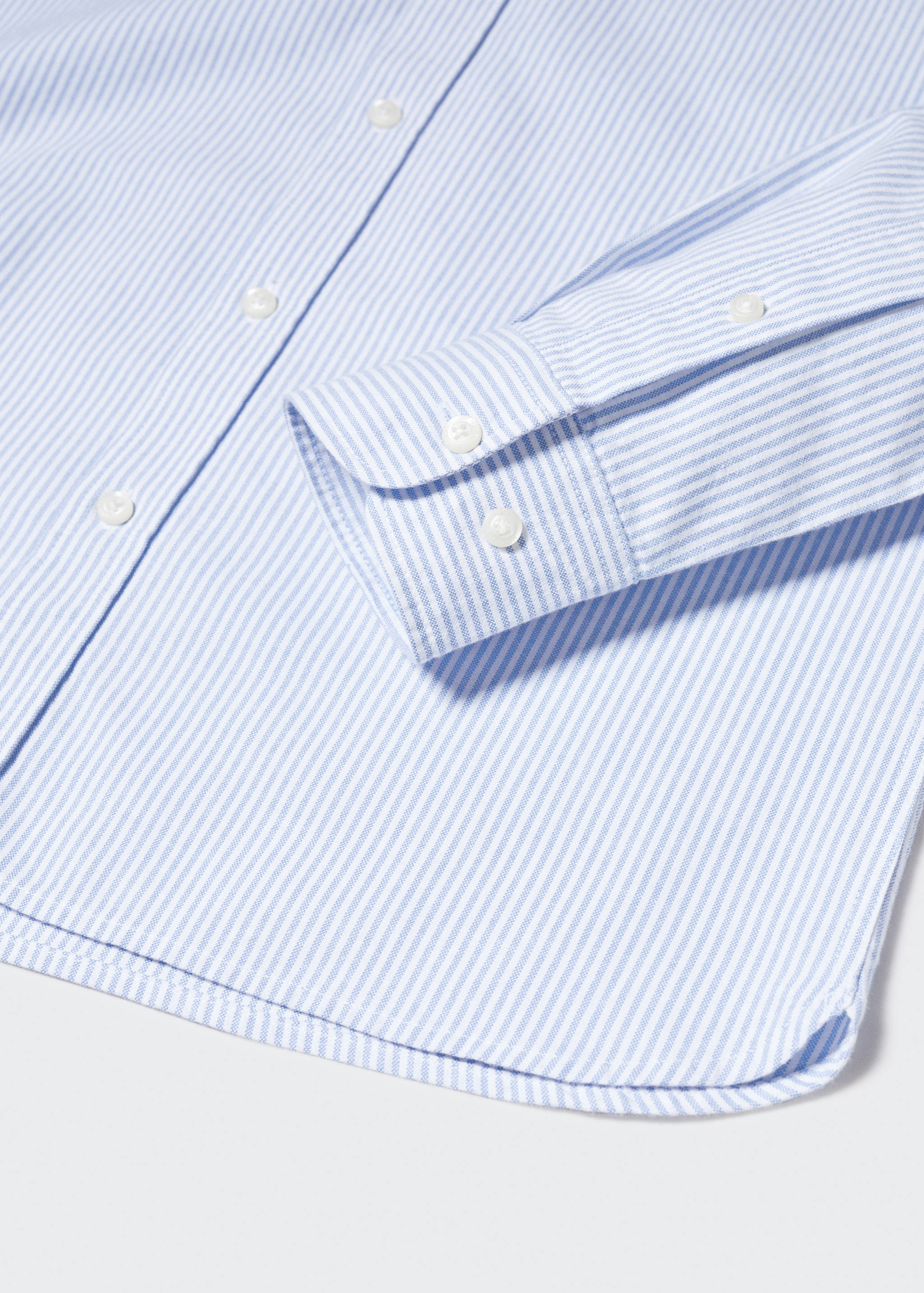Regular fit Oxford cotton shirt - Details of the article 8