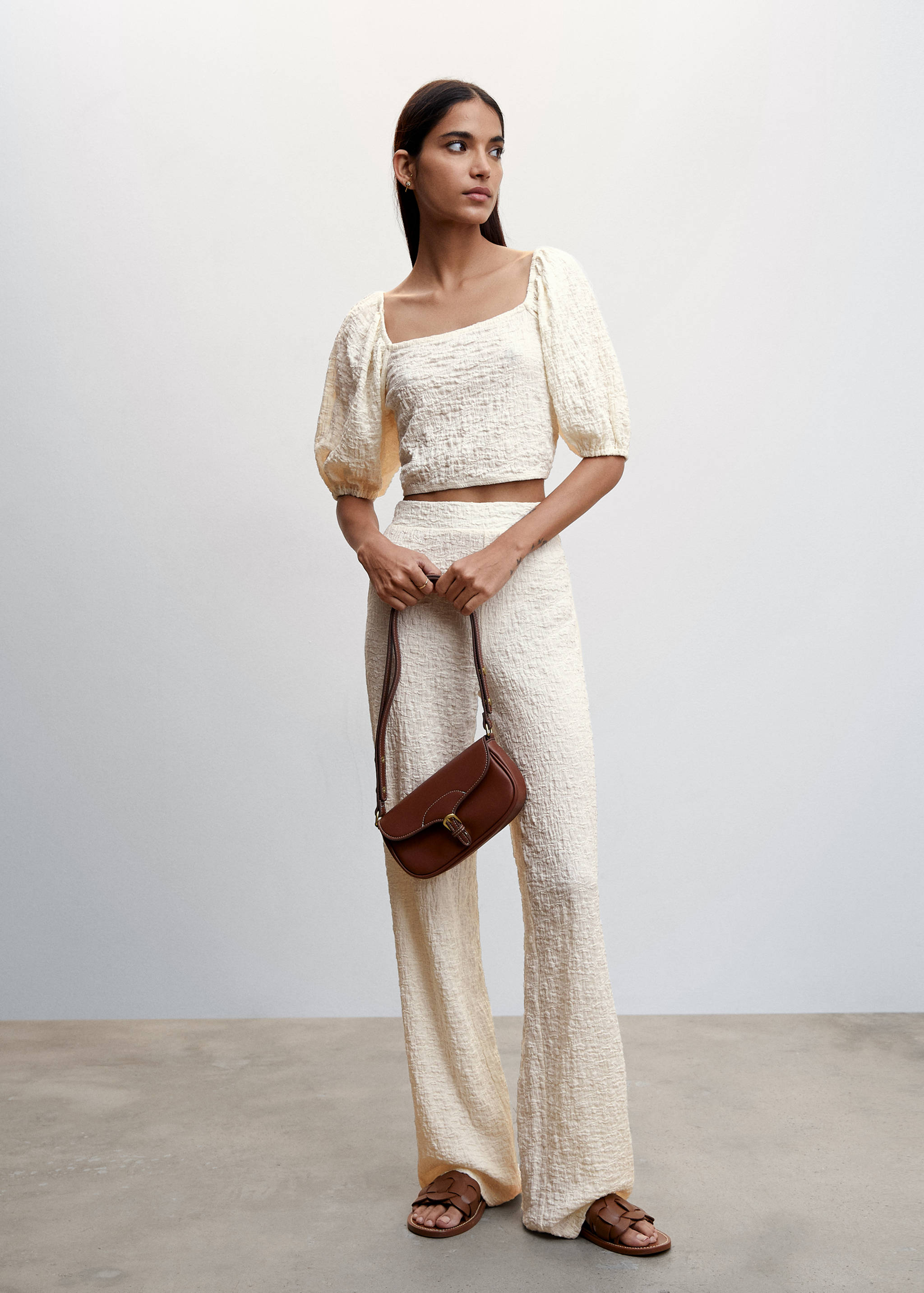 Baumwoll-Top mit Textur - Allgemeine Ansicht