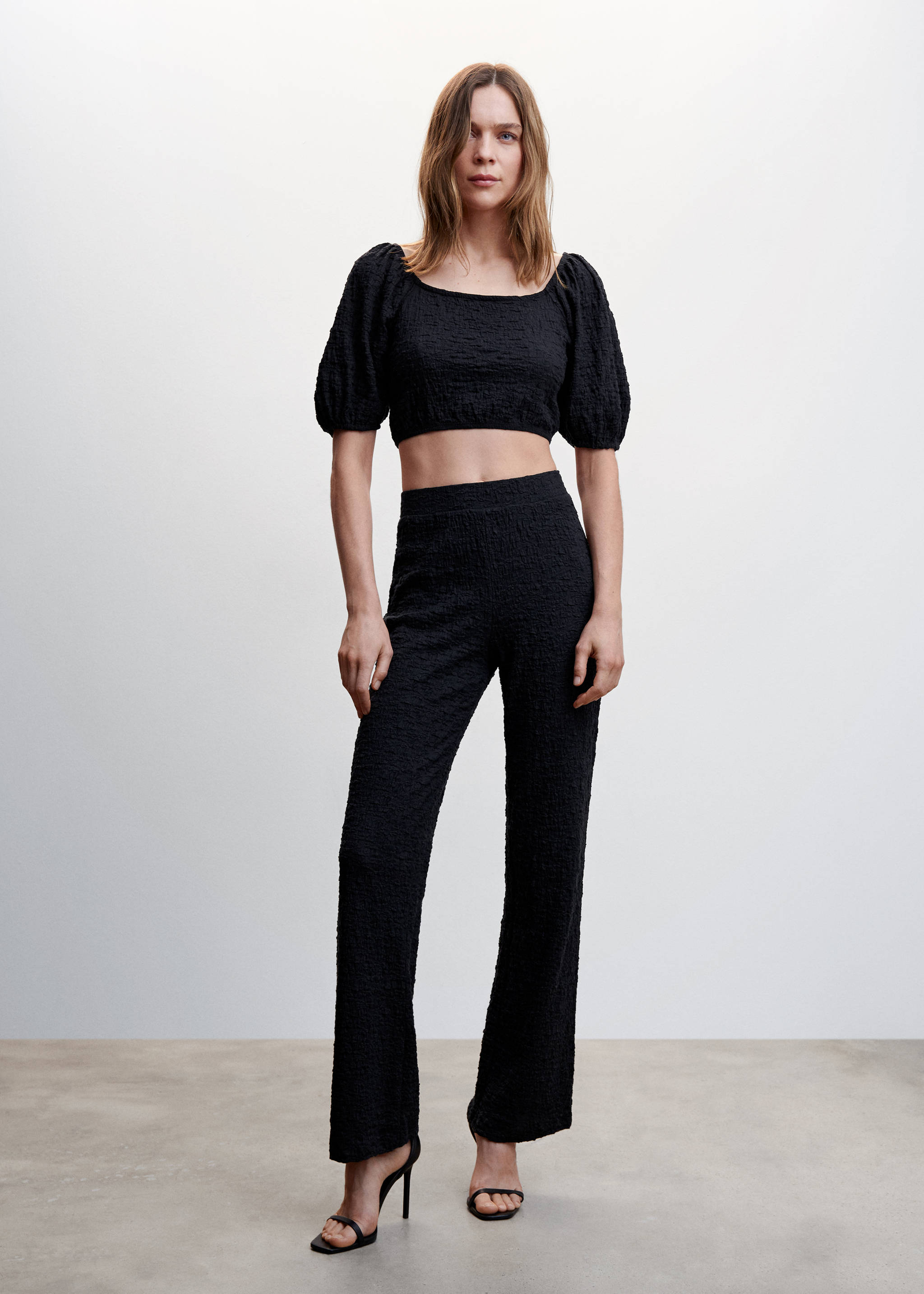 Baumwoll-Top mit Textur - Allgemeine Ansicht