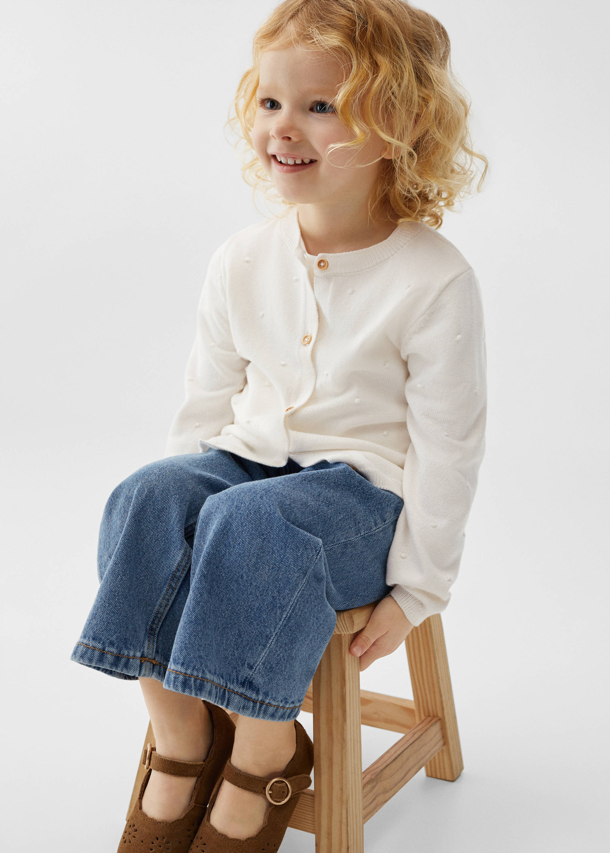 Cotton-blend cardigan - Details of the article 2