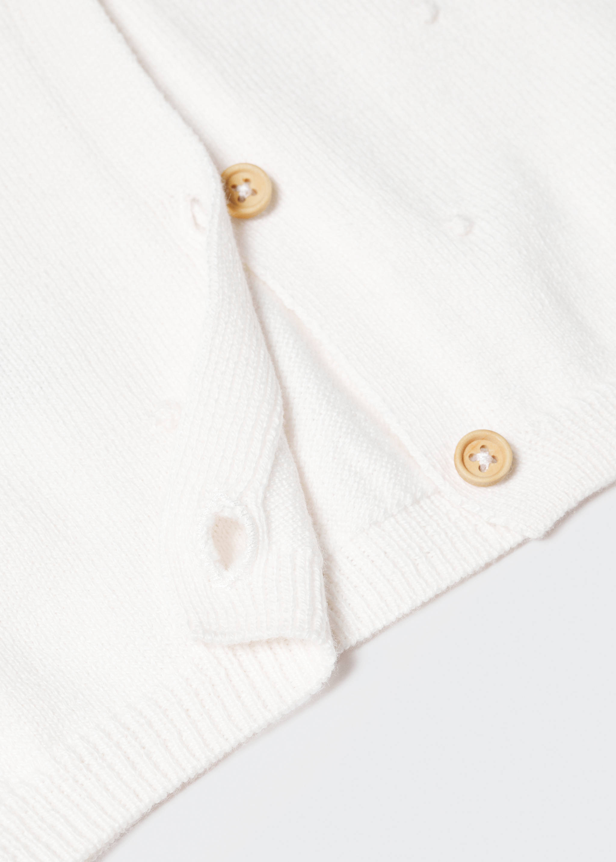 Cotton-blend cardigan - Details of the article 0