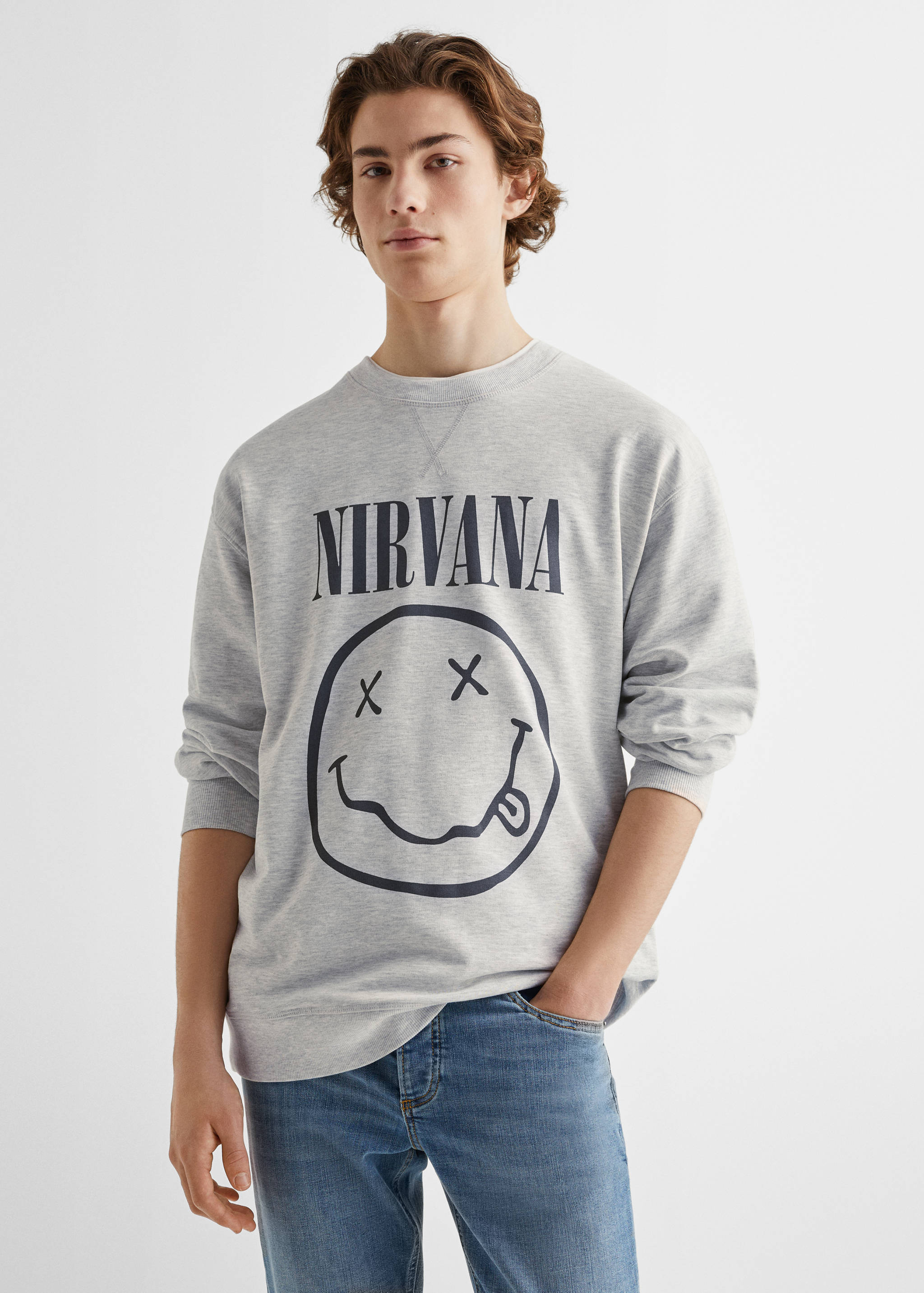Sweatshirt Nirvana - Mittlere Ansicht