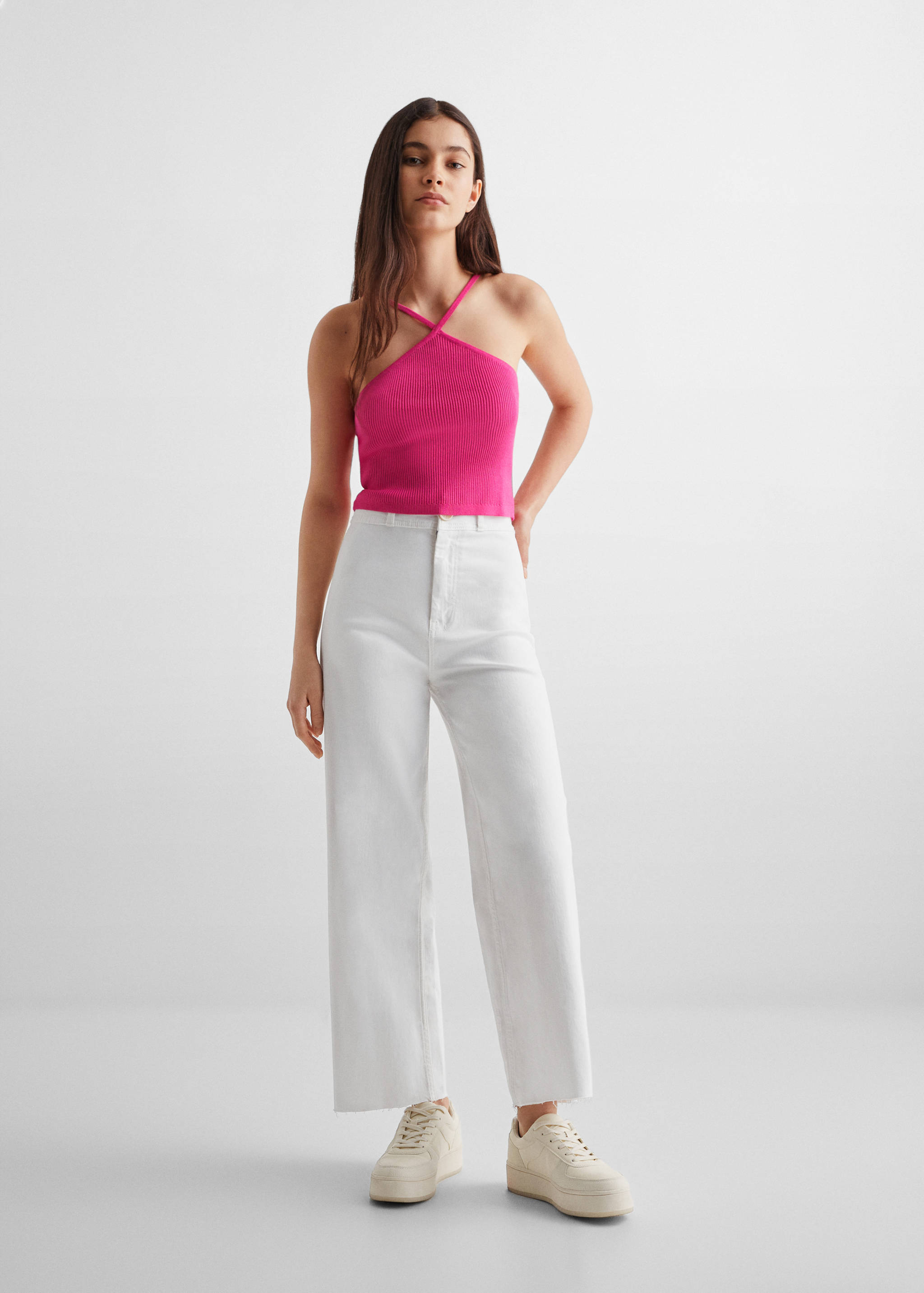 Top incrociato a coste - Piano generale