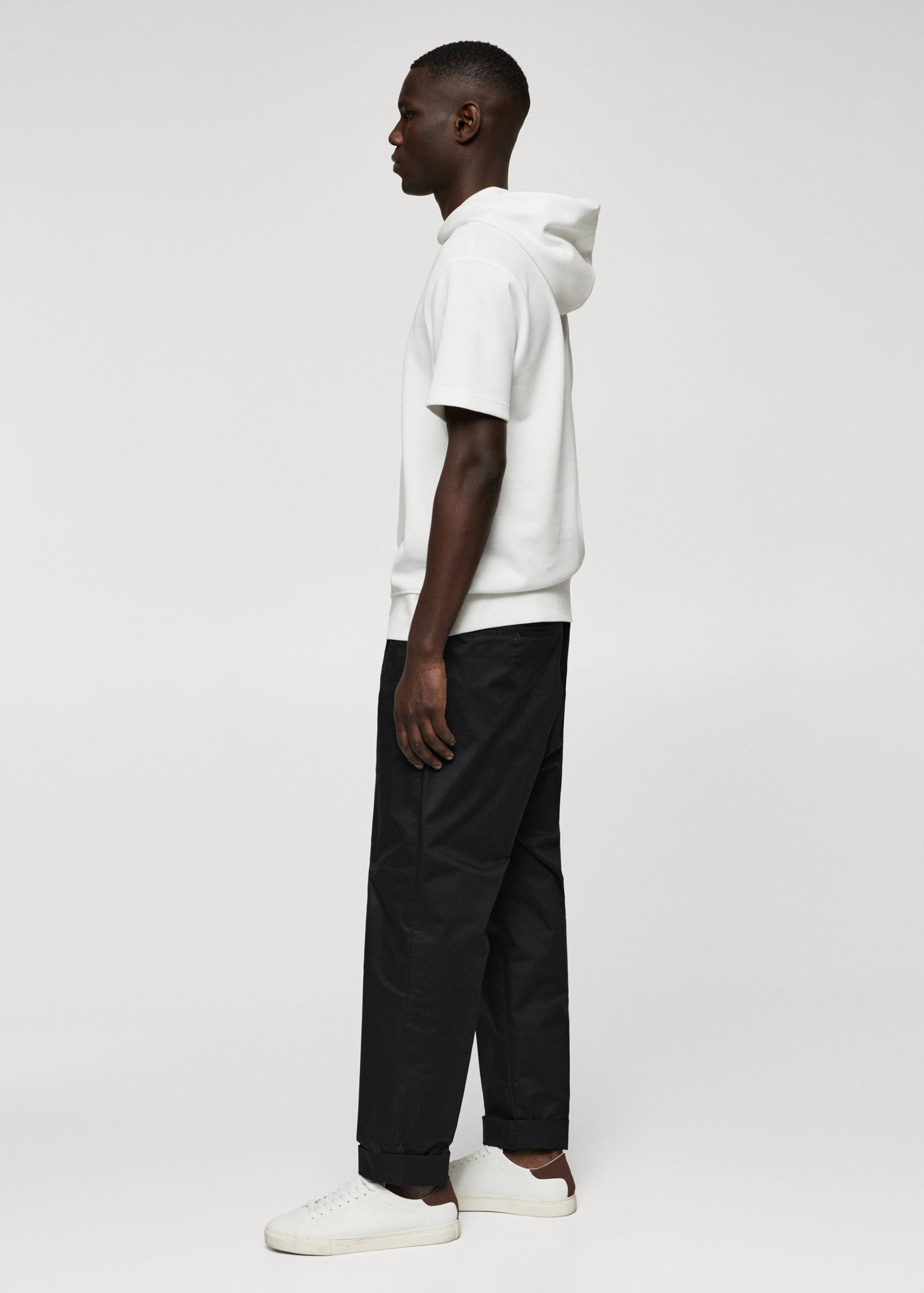 Sudadera manga corta capucha - Detalle del artículo 6