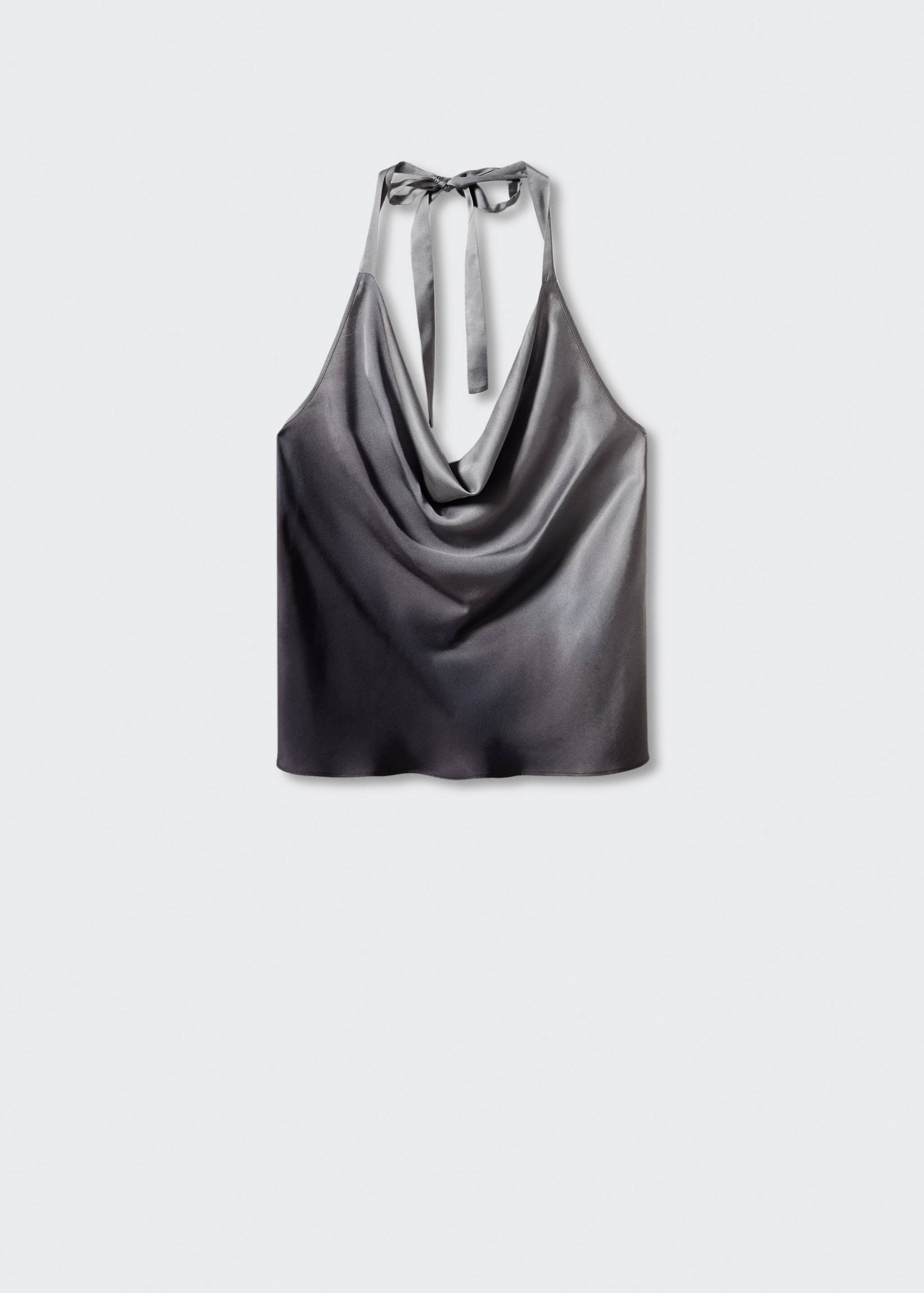 Tie-dye top with back slit  - Article without model