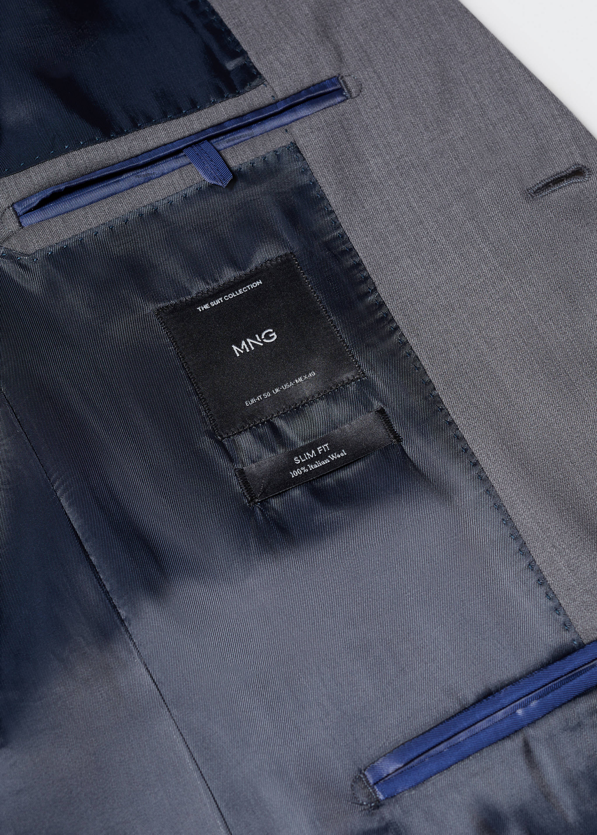 100% virgin wool suit jacket - Details of the article 0