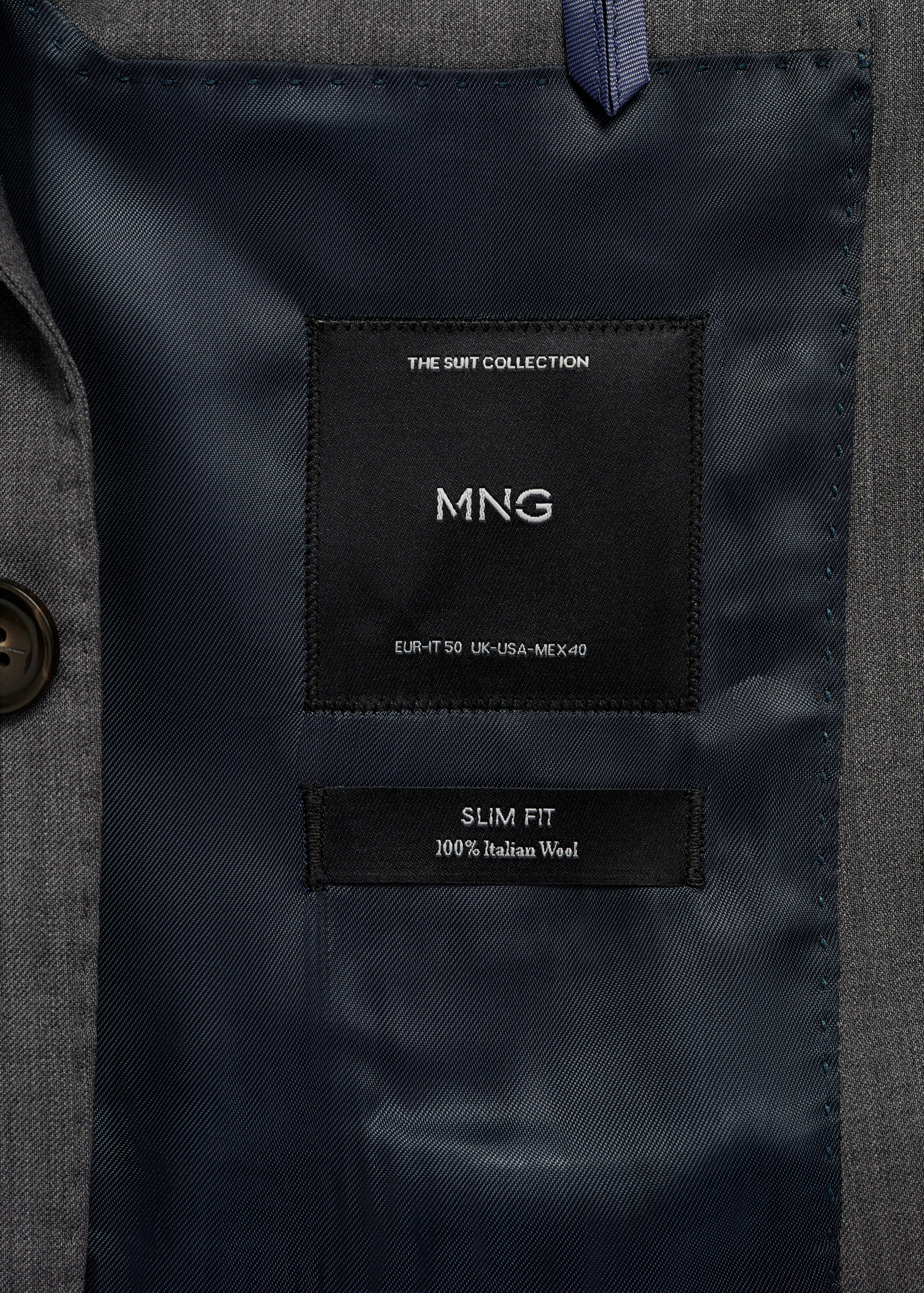 100% virgin wool suit jacket - Details of the article 9